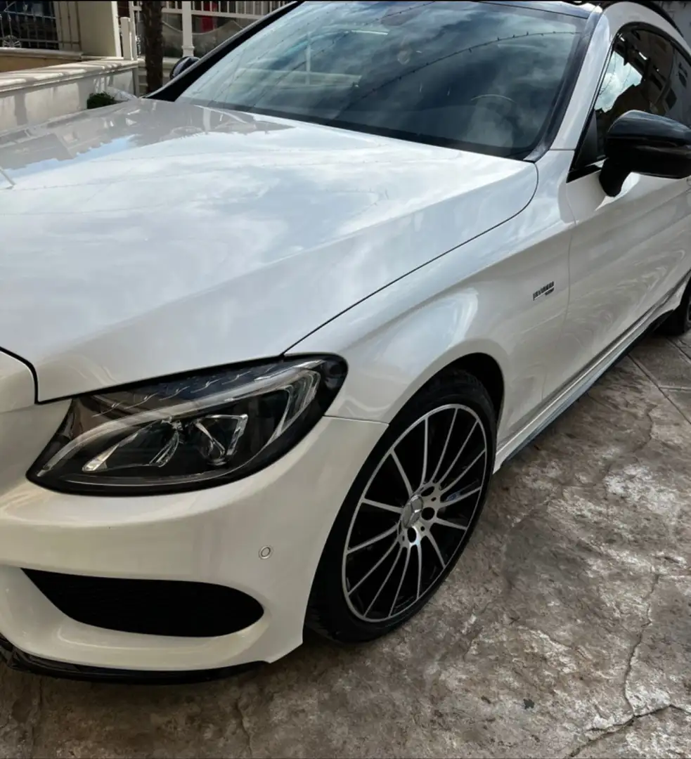Mercedes-Benz C 43 AMG Coupe 4matic auto Blanc - 1