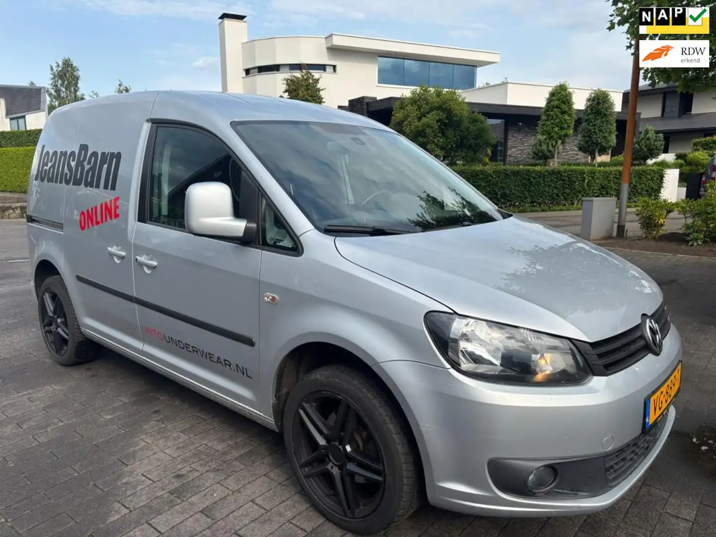 Volkswagen Caddy 1.6 TDI automaat 195 dkm a.p.k. 5-2026 navigatie Argent - 1