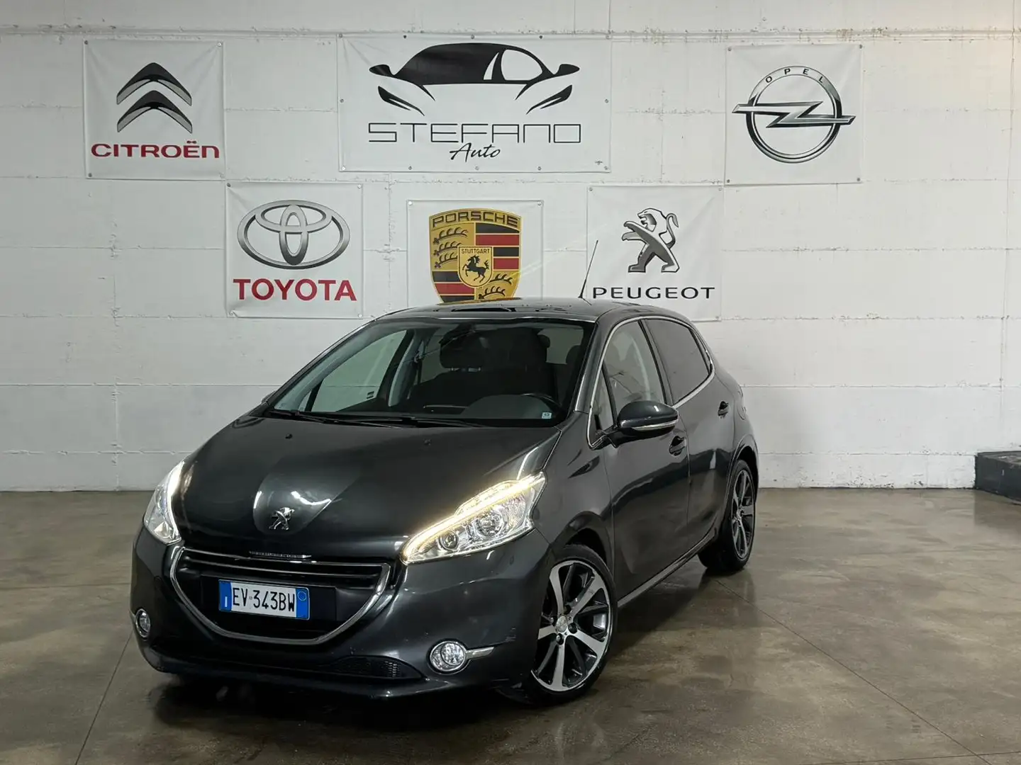 Peugeot 208 208 I 2012 5p 1.6 e-hdi 8v Allure s Grigio - 1
