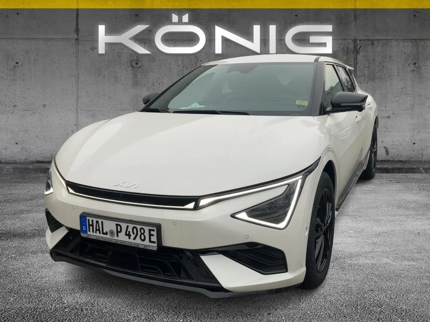 Kia EV6 84 kWh 239 kW AWD GT-LINE Assist+ Techno.-P. Weiß - 1