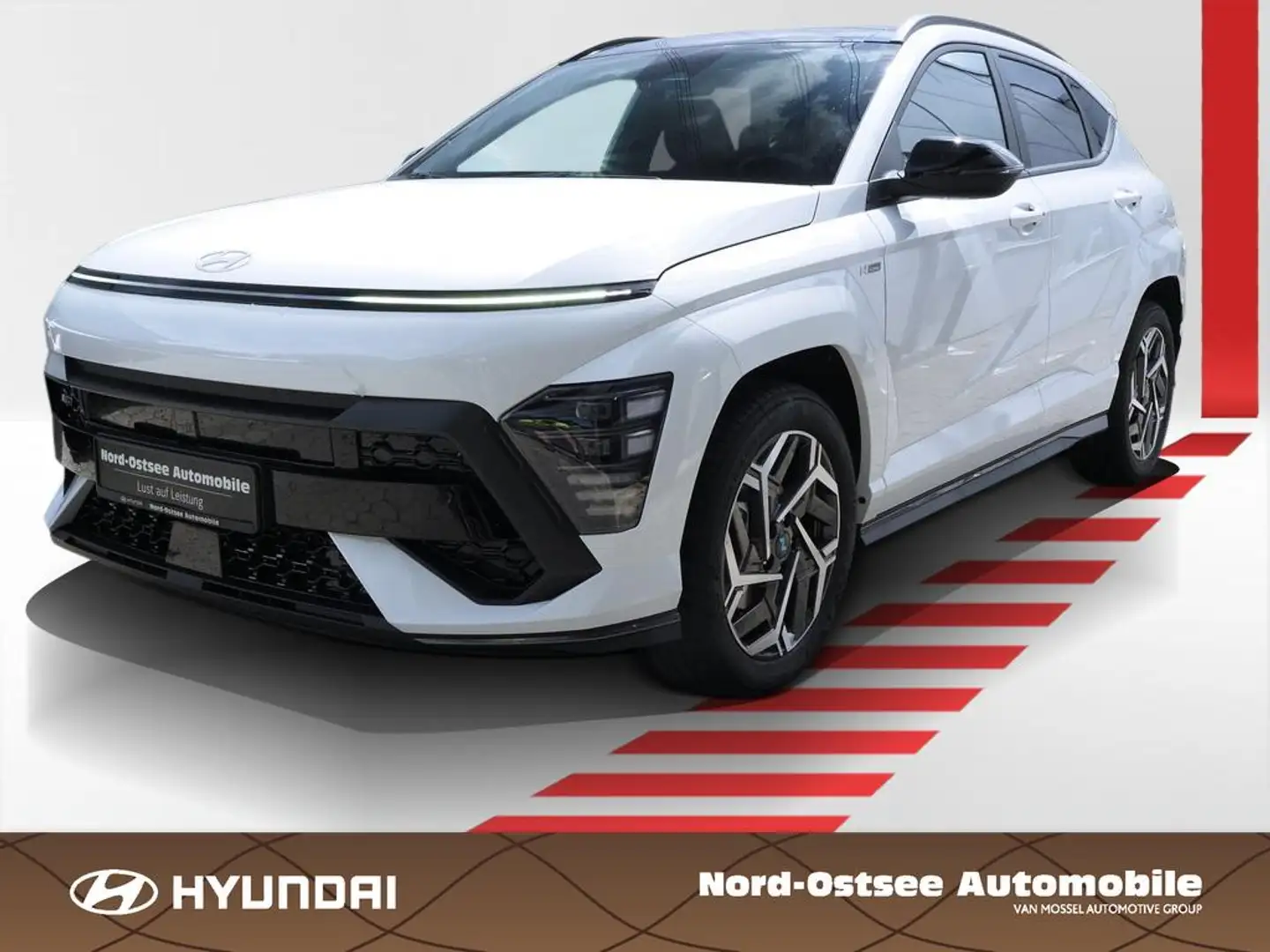 Hyundai KONA SX2 HEV N LINE Glas-Schiebedach BOSE Weiß - 1