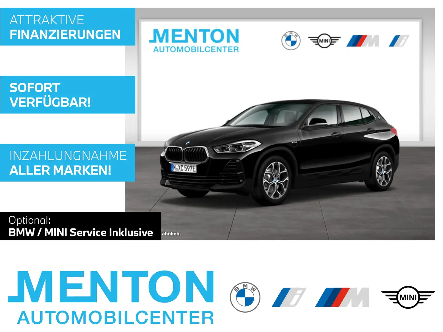 BMW X2 xDrive25e (2020 - 2024) DAB LED Pano.Dach Schwarz - 1