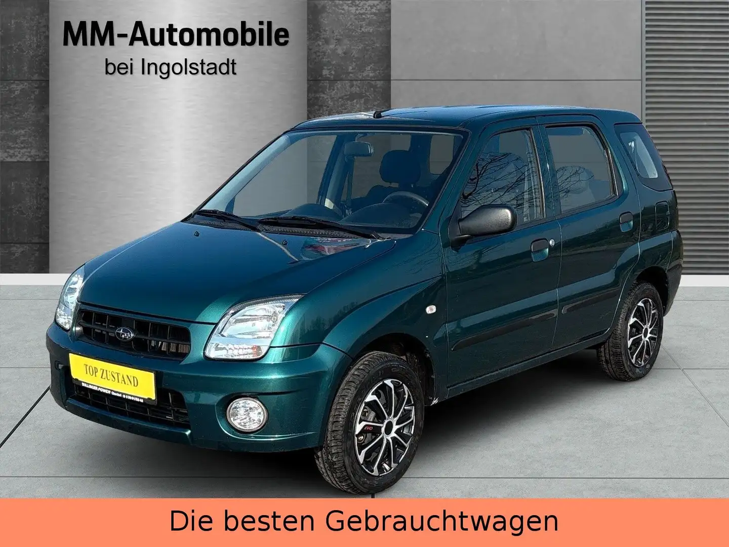 Subaru Justy J12 1.3-4X4-TÜV NEU-WENIG KM-TOP ZUSTAND Grün - 1