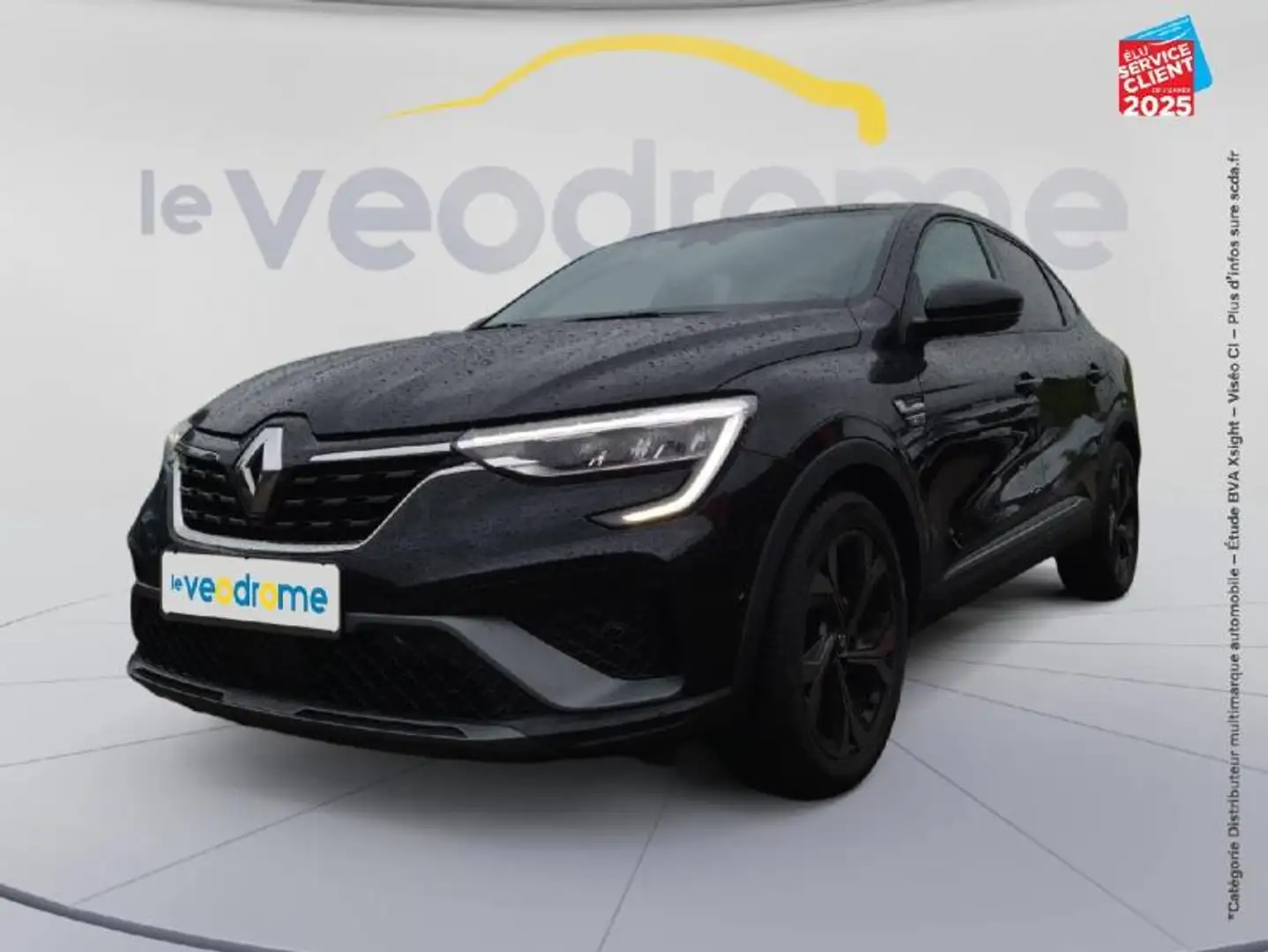 Renault Arkana 1.3 TCe mild hybrid 160ch RS Line EDC -22 Zwart - 1