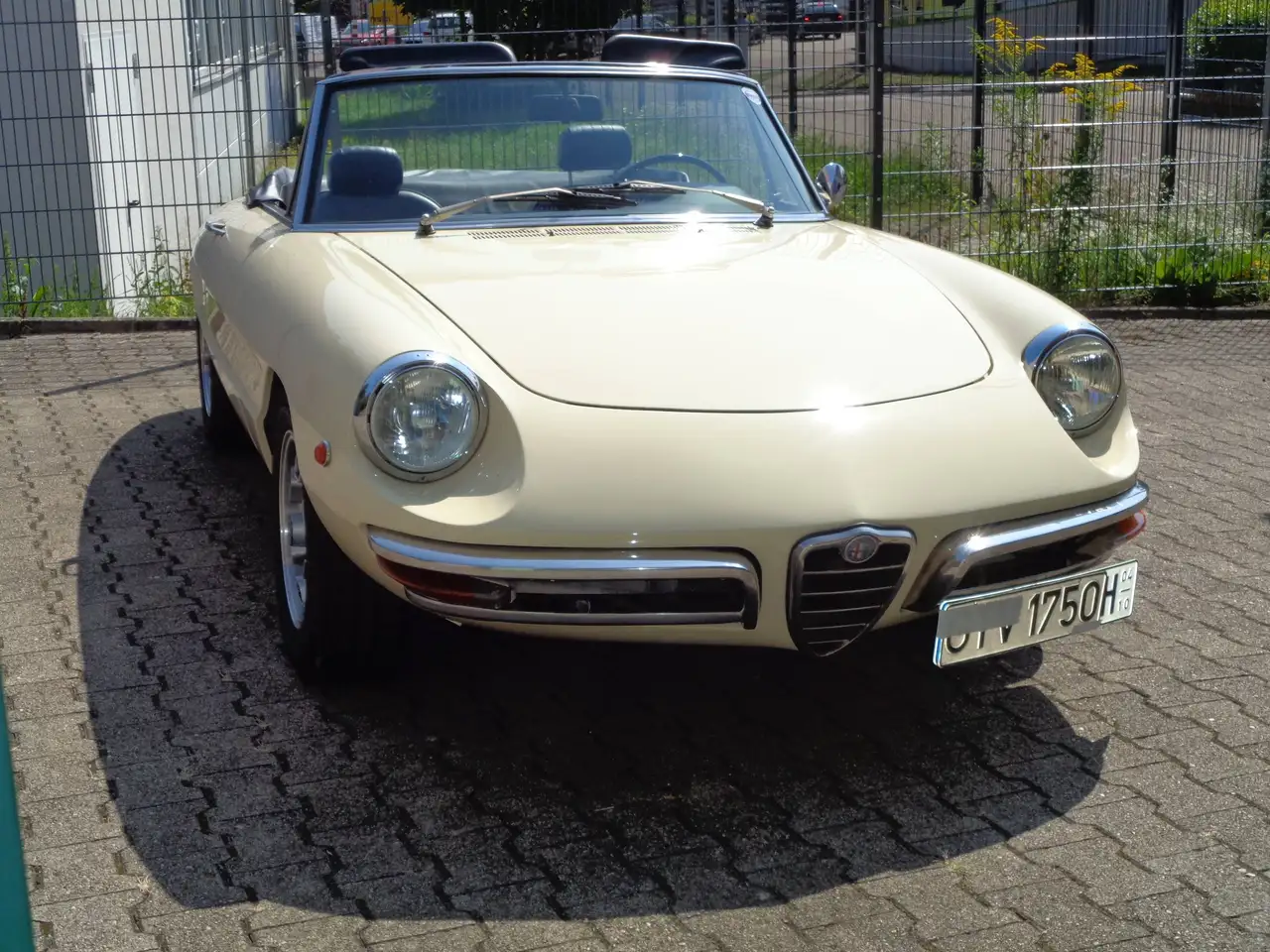 Alfa Romeo Spider 1750 Rundheck, Motor 11Tkm, einmaliger Sammlerzust, foto 4