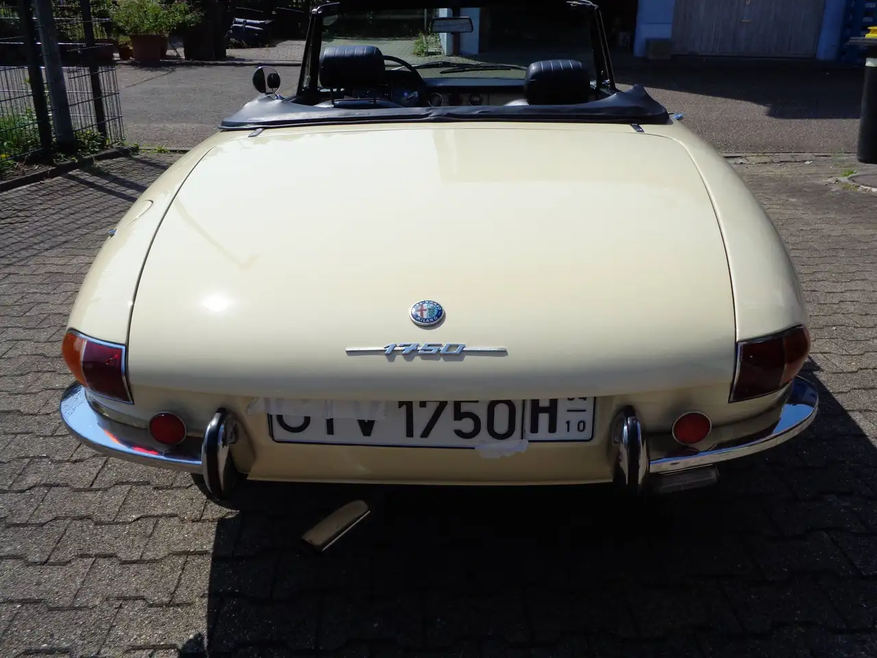 Alfa Romeo Spider 1750 Rundheck, Motor 11Tkm, einmaliger Sammlerzust, foto 7