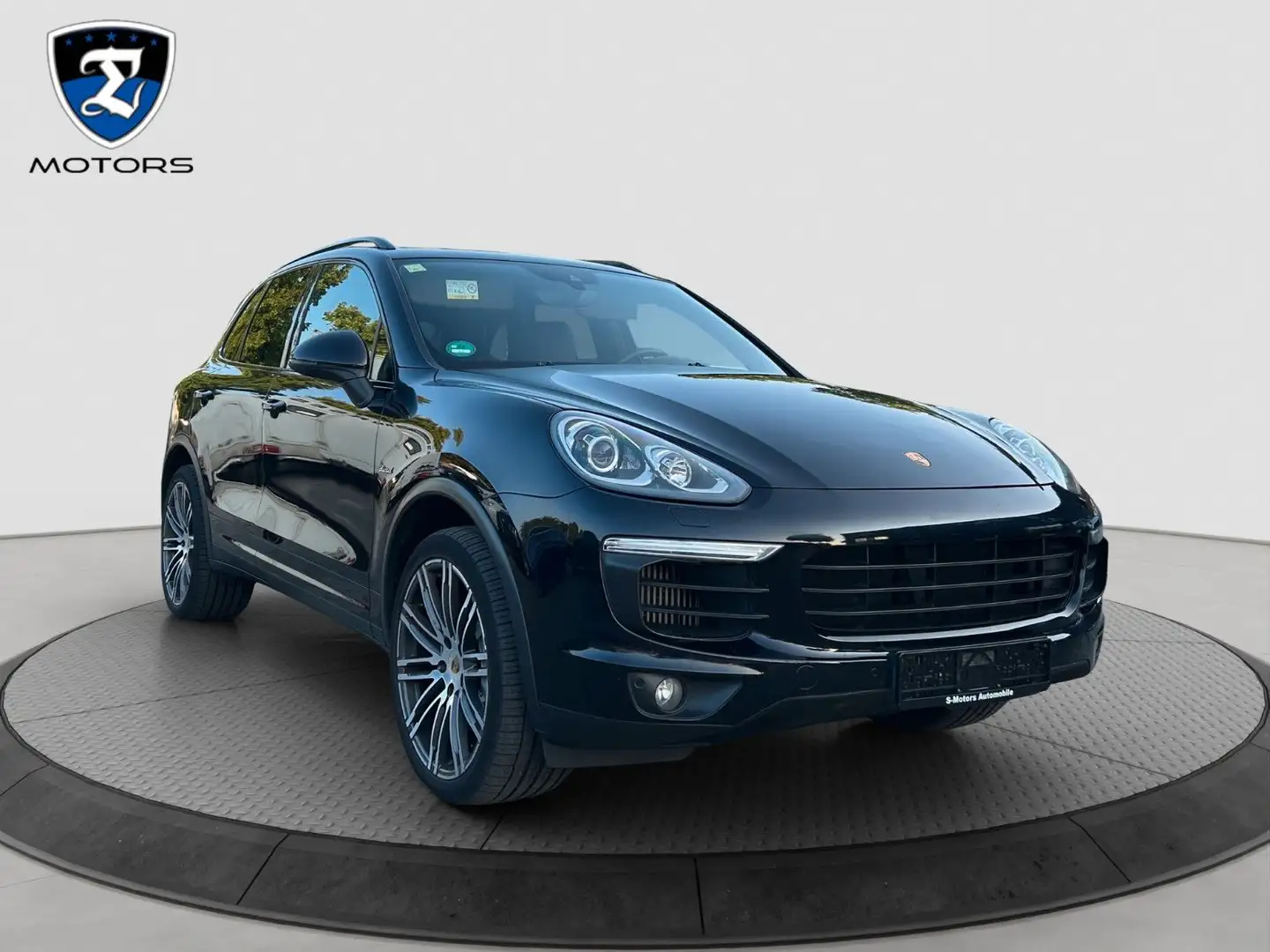 Porsche Cayenne S Diesel V8/KAMERA/LUFT/AHK Noir - 1