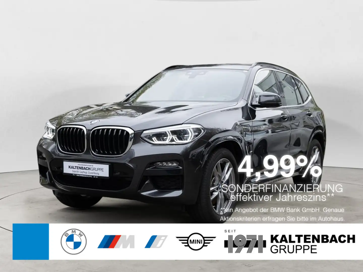 BMW X3 xDrive 30e M-Sportpaket PANO AHK HUD LED Grau - 1