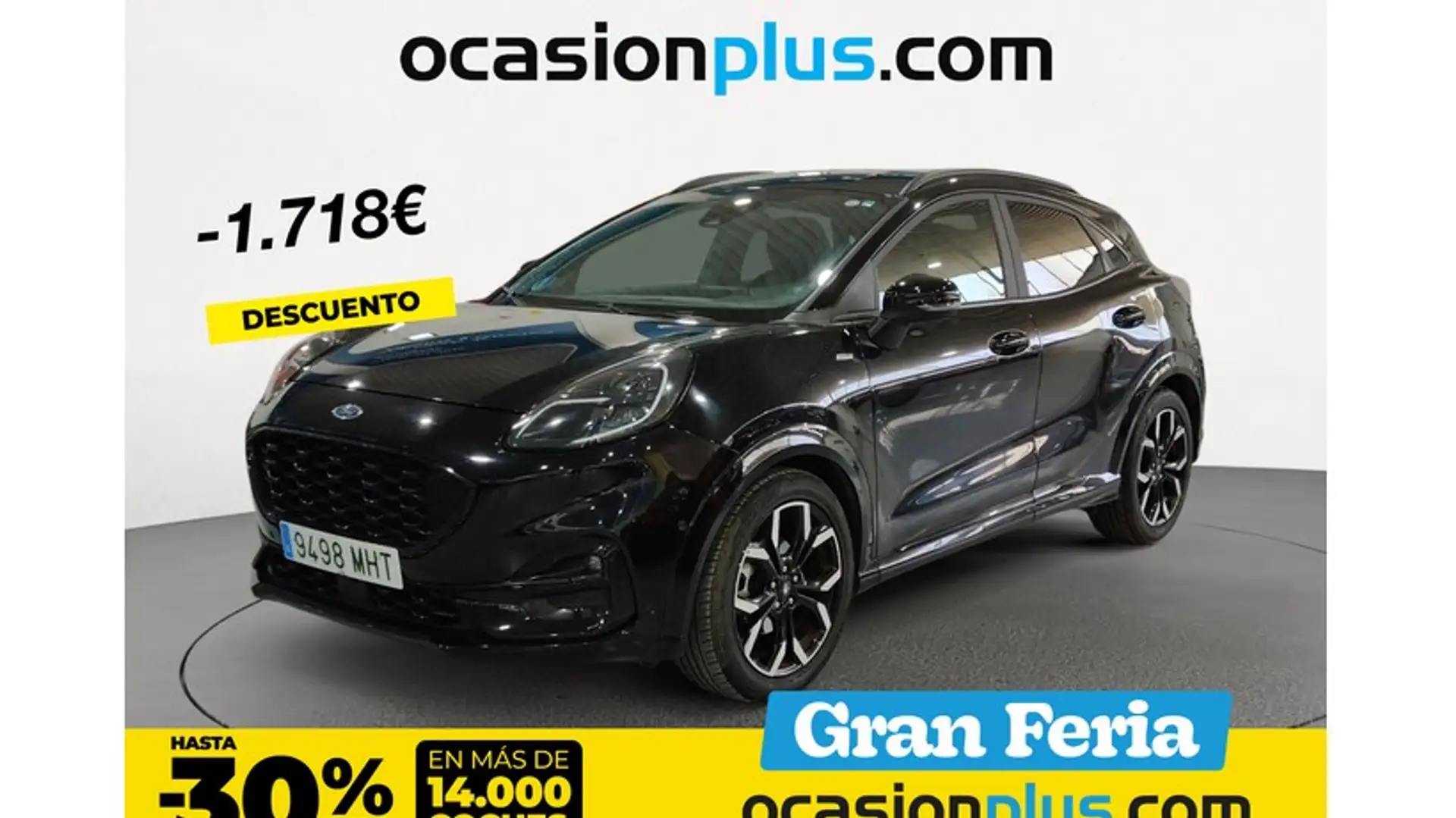 Ford Puma 1.0 EcoBoost MHEV ST-Line X 155 Negro - 1