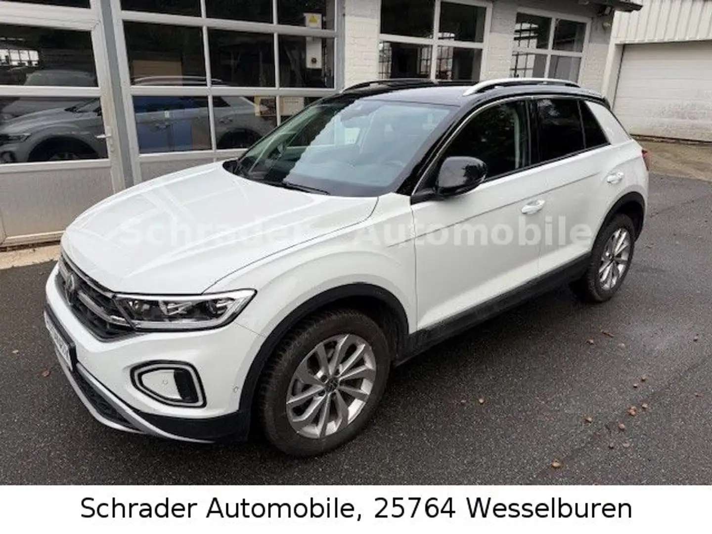 Volkswagen T-Roc 1.5 TSI "Style" DSG -NAVI-LED-AHK-ALU Weiß - 2