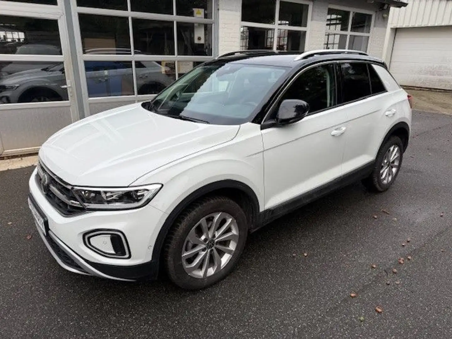 Volkswagen T-Roc 1.5 TSI "Style" DSG -NAVI-LED-AHK-ALU Blanc - 2