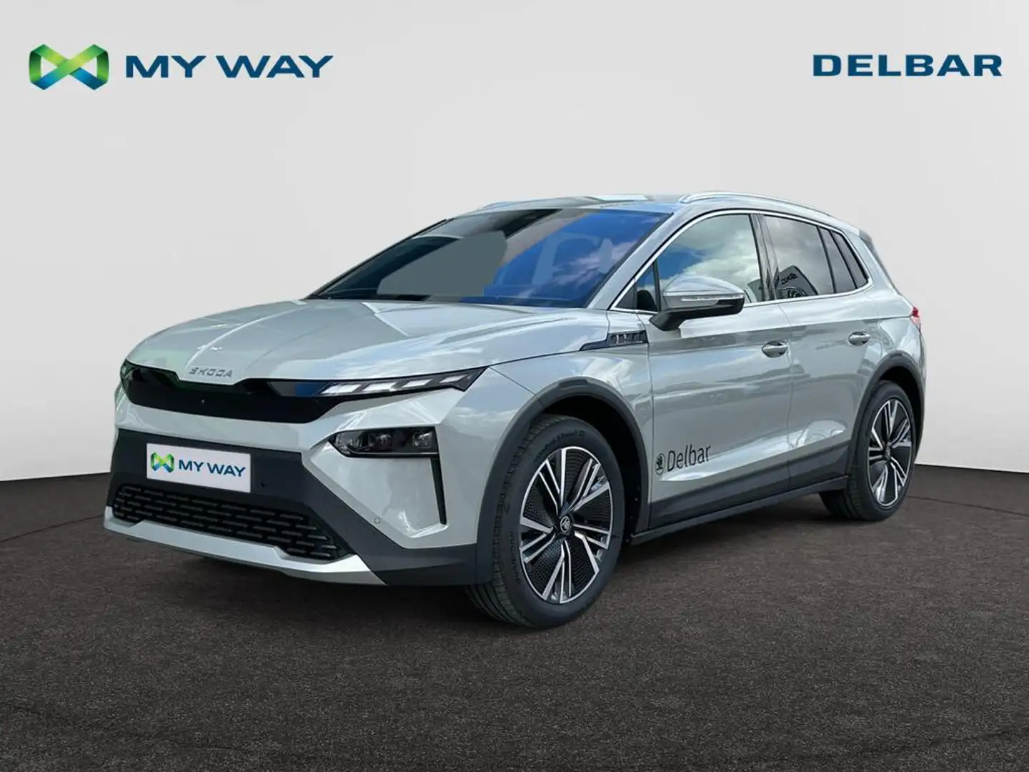 Skoda Elroq NEW Elroq Corporate 85 82 kWh 210kW (285ch) 1v Grijs - 1