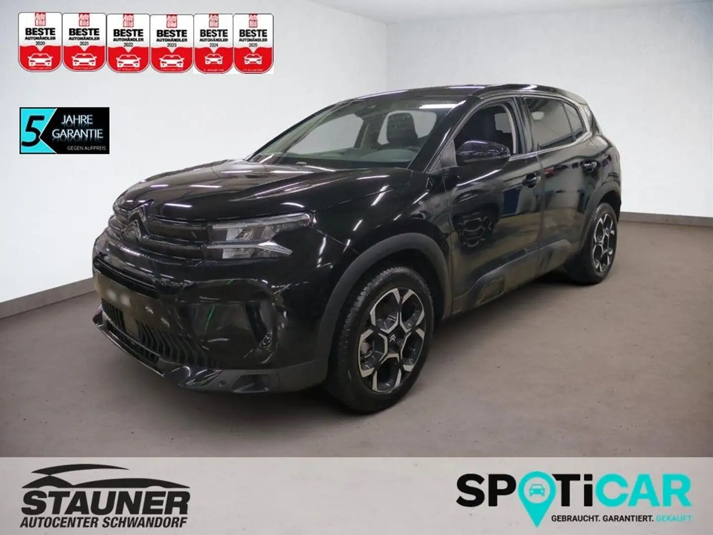 Citroen C5 Aircross Hybrid 145PS e-DSC6 Plus *SHZ*PDC* Schwarz - 1