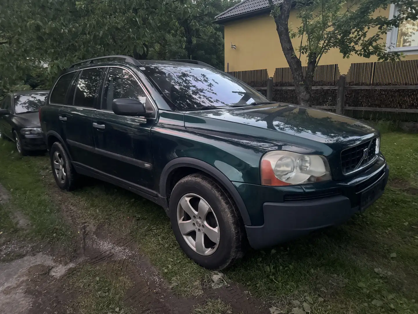 Volvo XC90 D5 Comfort AWD Grün - 1