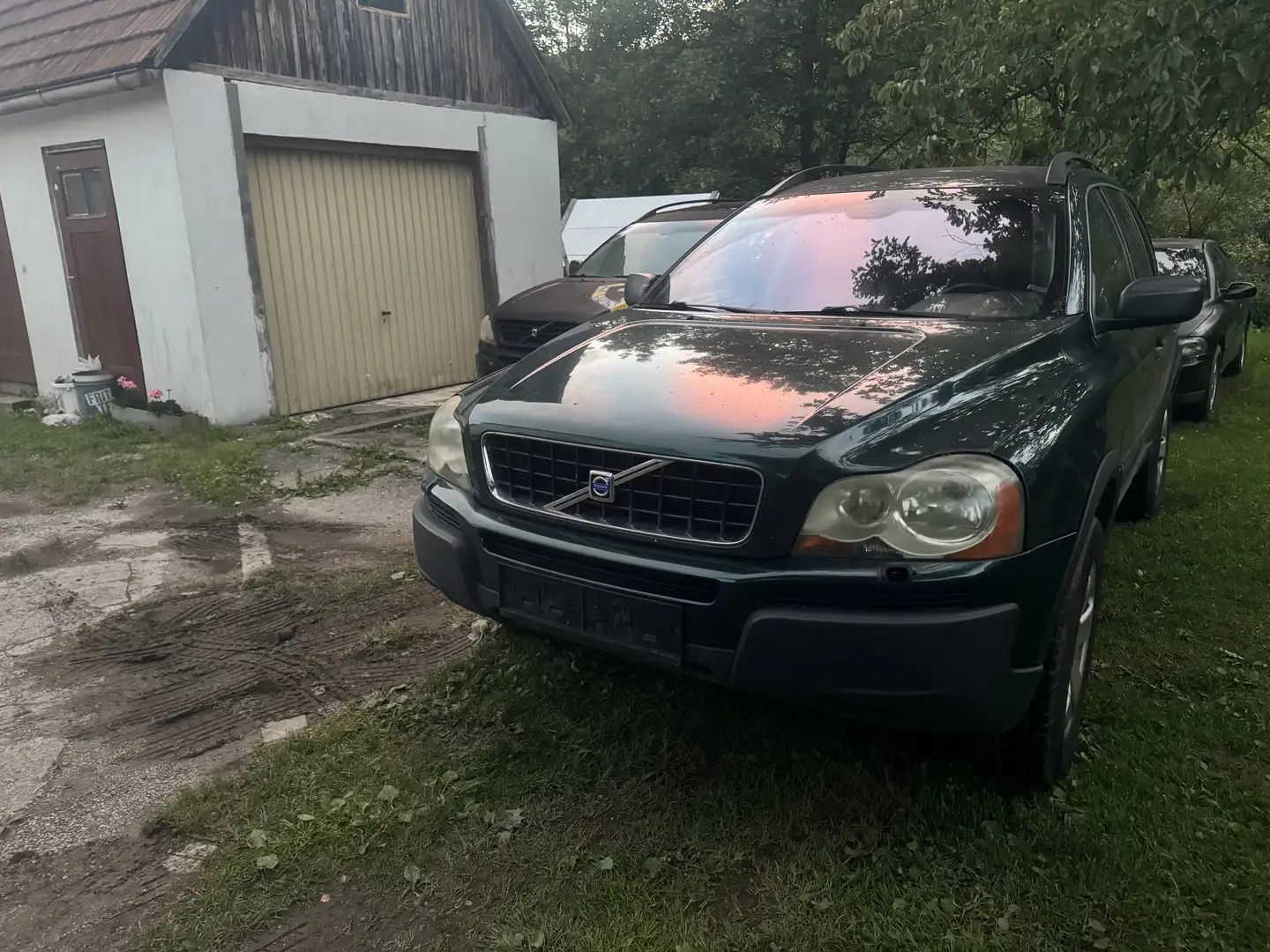 Volvo XC90 D5 Comfort AWD Grün - 2