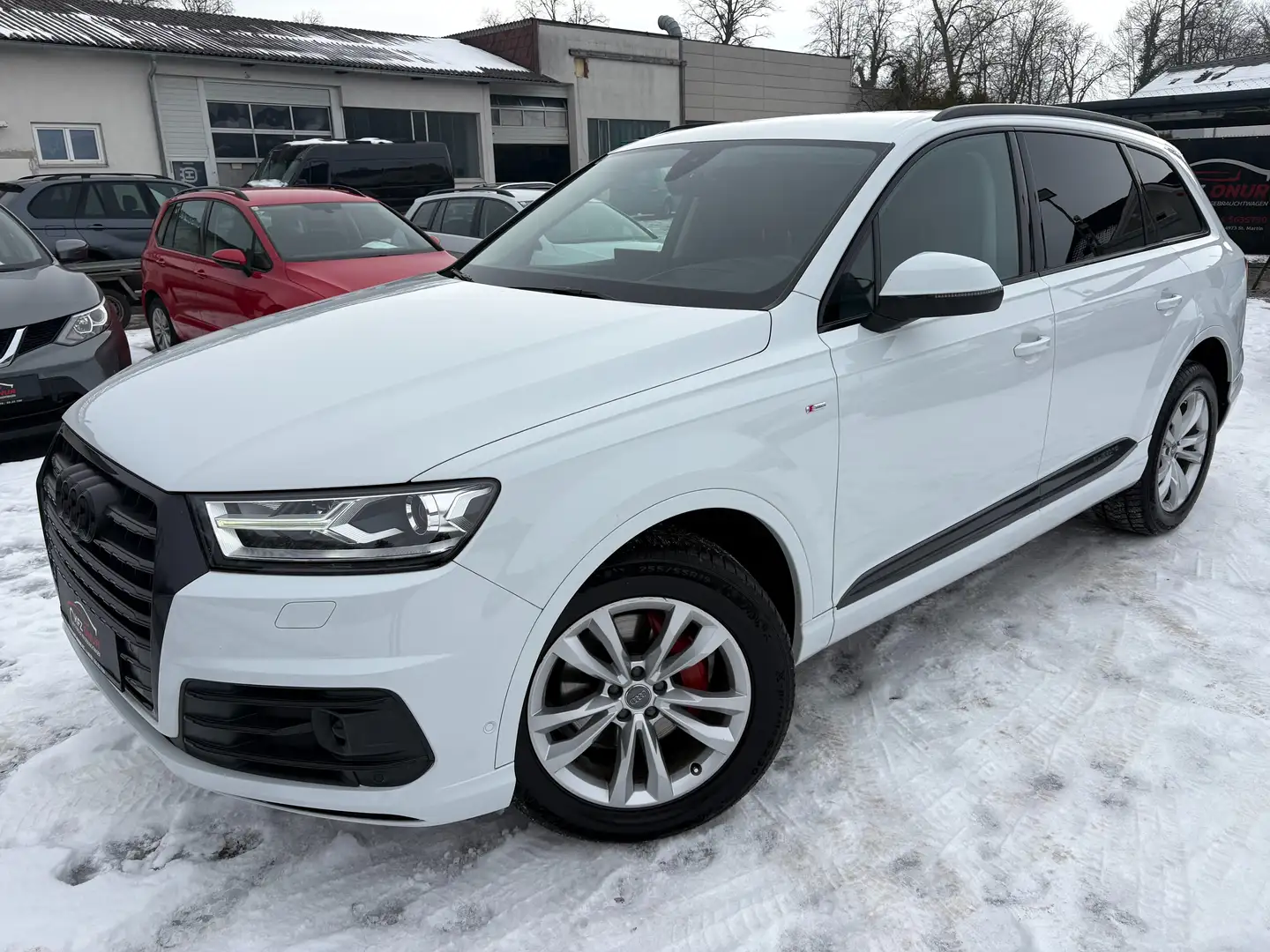 Audi Q7 Q7 3,0 TDI ultra quattro Tiptronic*GUTER ZUSTAND* Weiß - 1