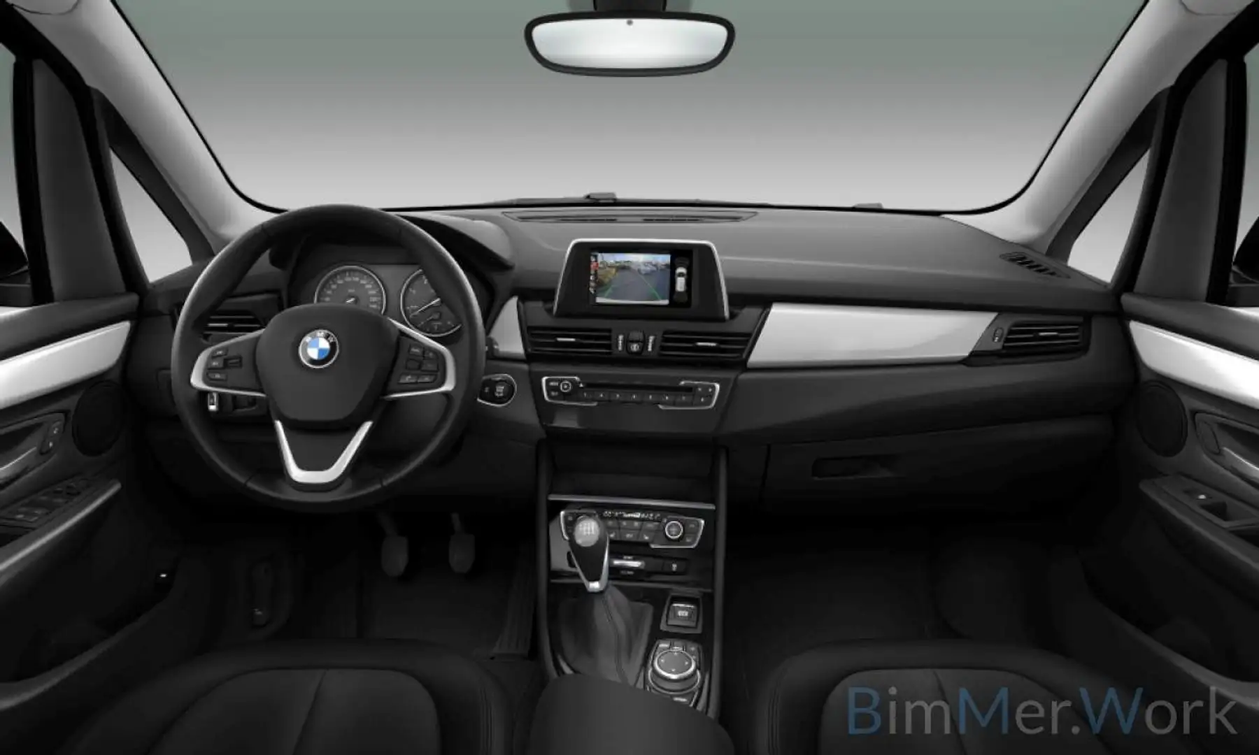 BMW 218 Advantage Navi LED Kamera AHK Blanc - 2