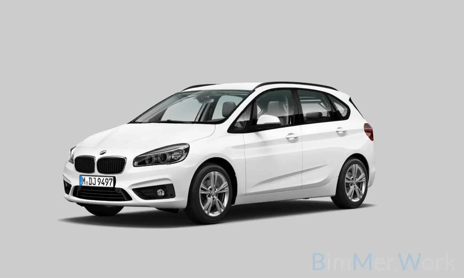 BMW 218 Advantage Navi LED Kamera AHK Blanc - 1