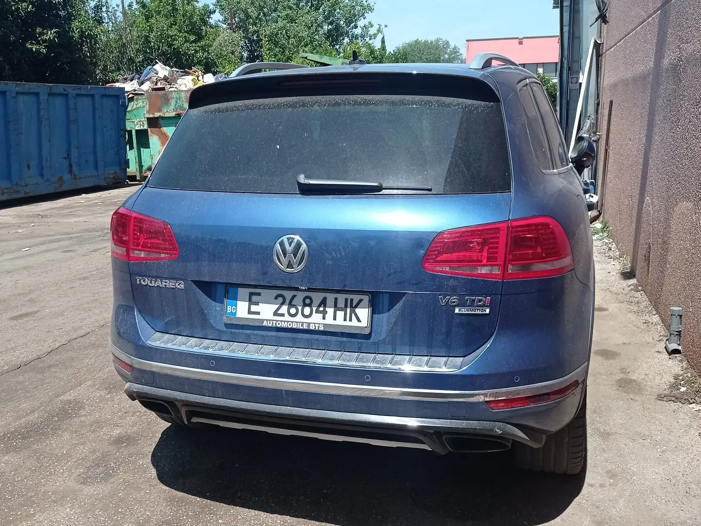 Volkswagen Touareg 4.0 V8 tdi Atmosphere tiptronic Blu/Azzurro - 2