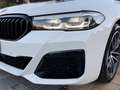 BMW 530 Serie 5 G31 2021 Touring LCI 530d 48V Msport 249cv Blanc - thumbnail 4