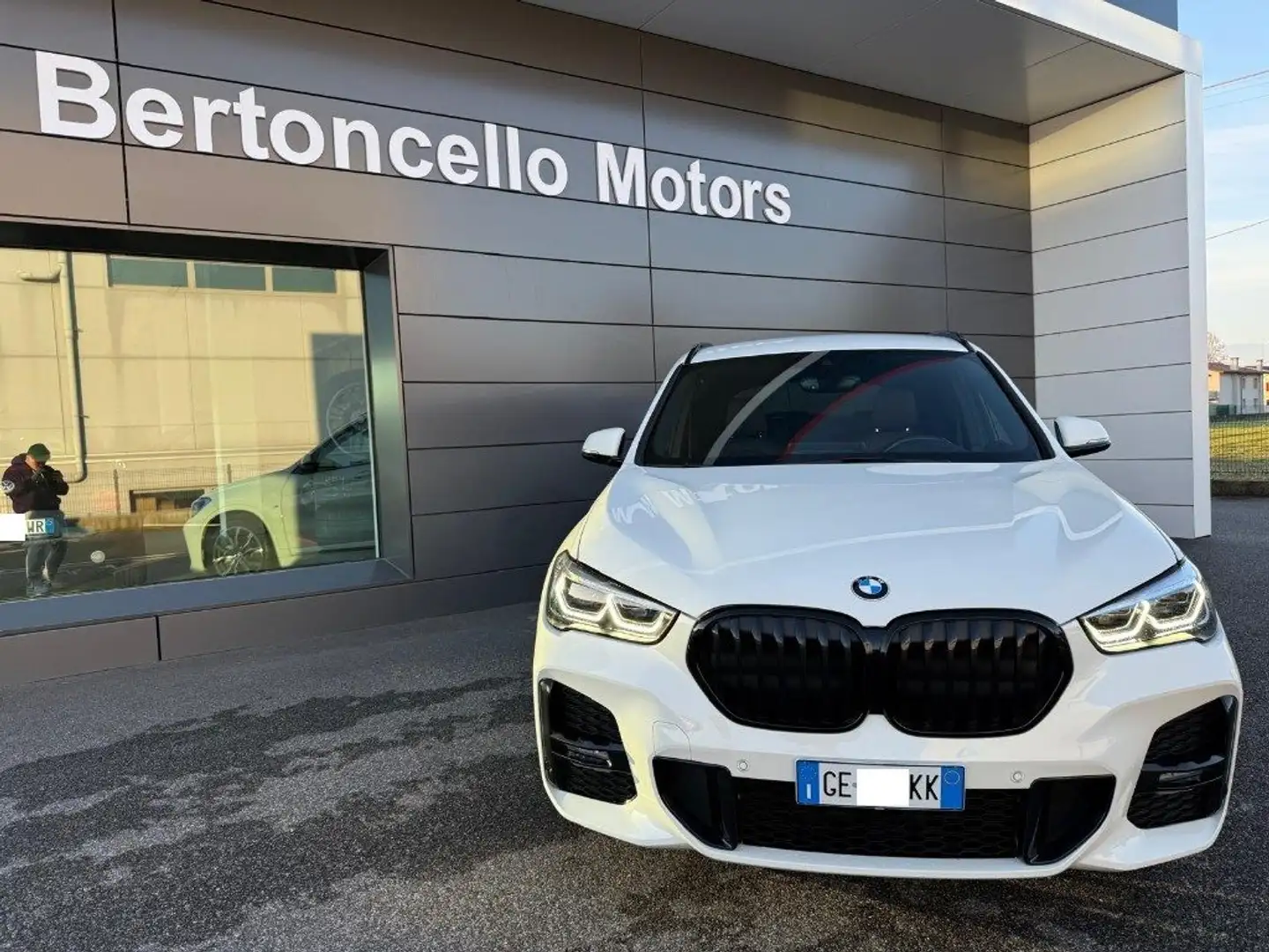 BMW X1 2.0 xDrive20d M-SPORT GAR. 2027 MSPORT-PELLE-LED Bianco - 2