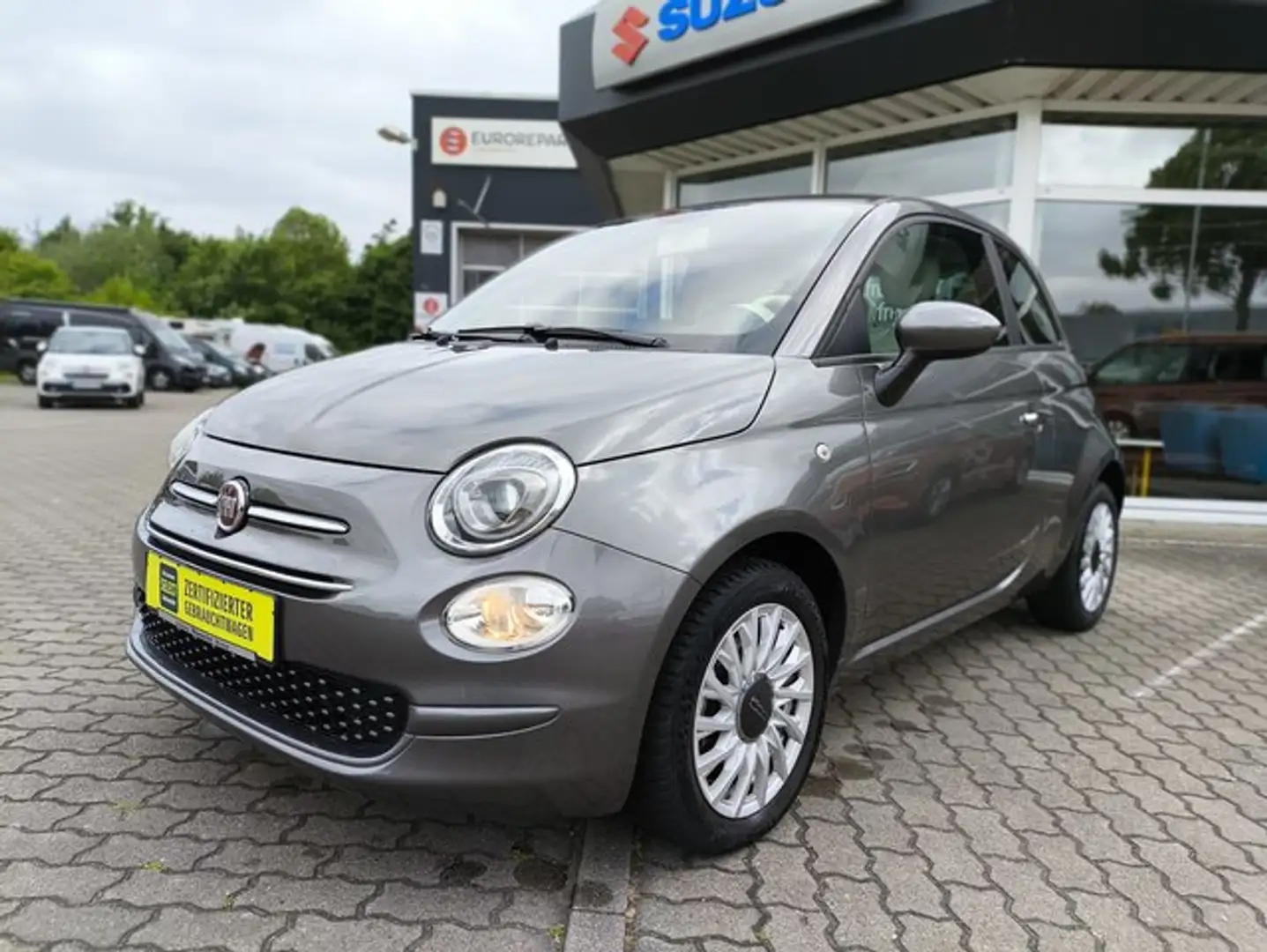 Fiat 500 Lounge Allwetter Hybrid Gris - 2