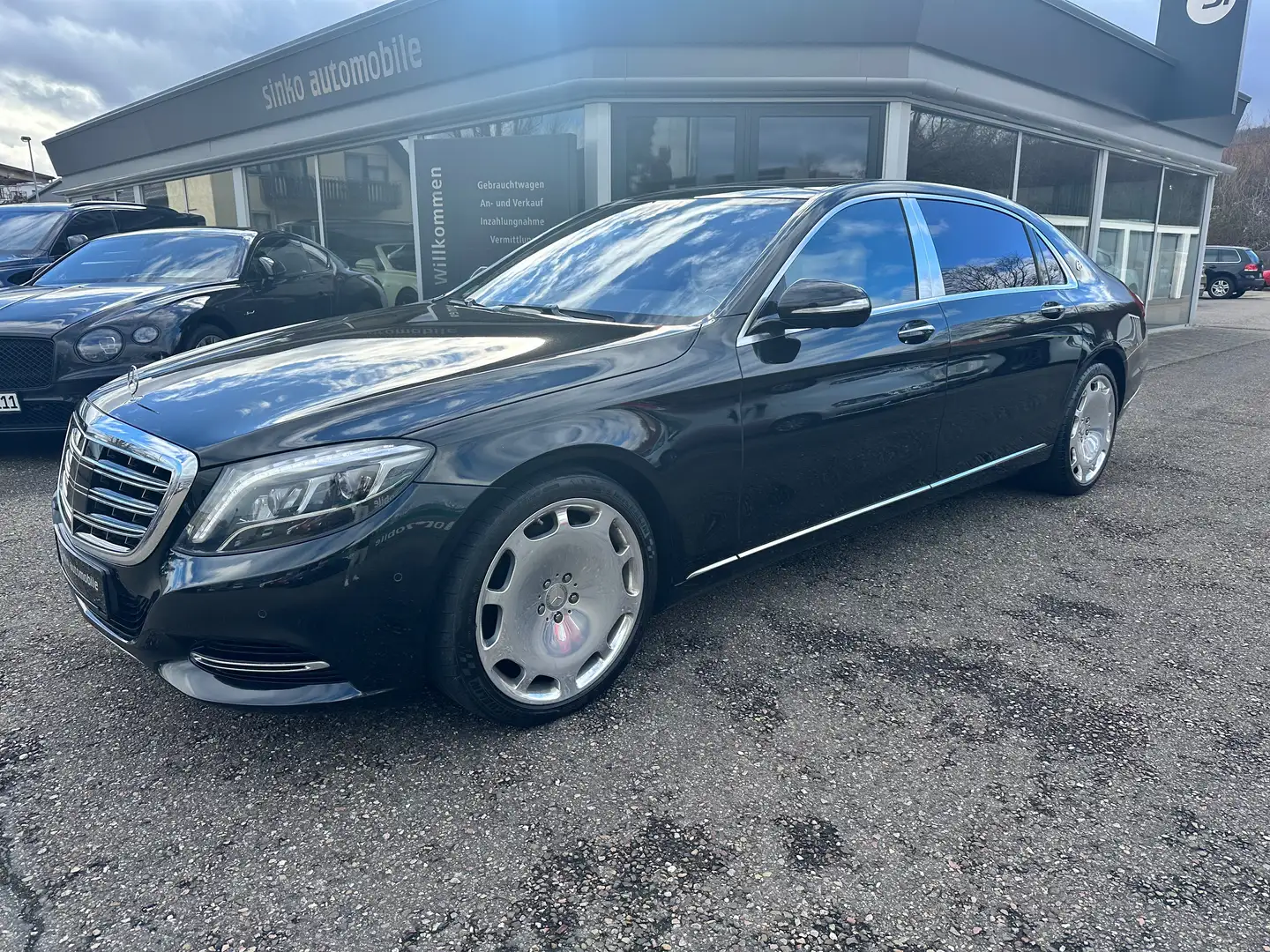 Mercedes-Benz S 500 S 500 4M Maybach*Exclusiv Leder beige FondTV 3D Bu Schwarz - 2