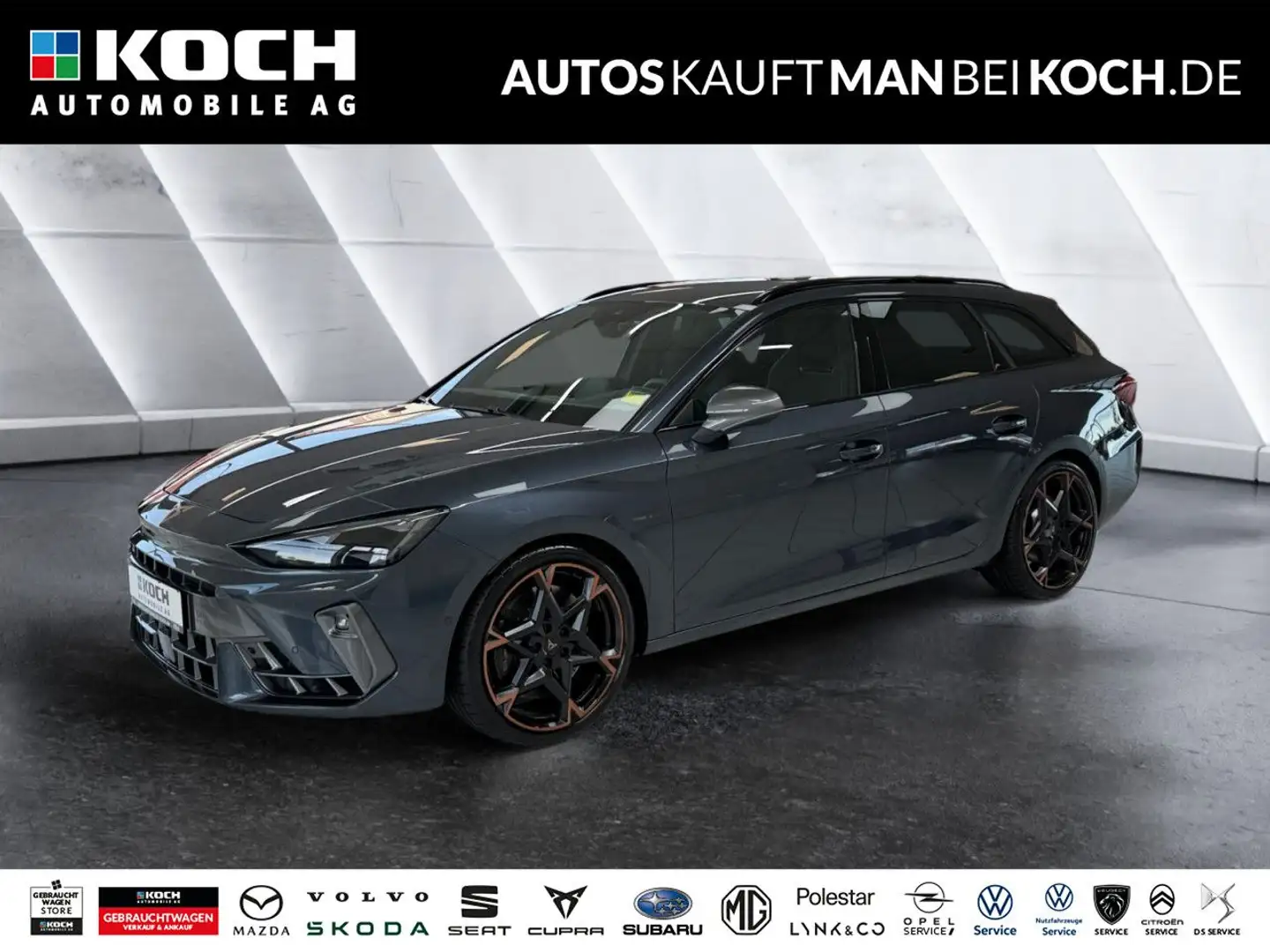 CUPRA Leon Sportstourer 2.0 TSI DSG 4Drive VZ LED KAM SH Gris - 1