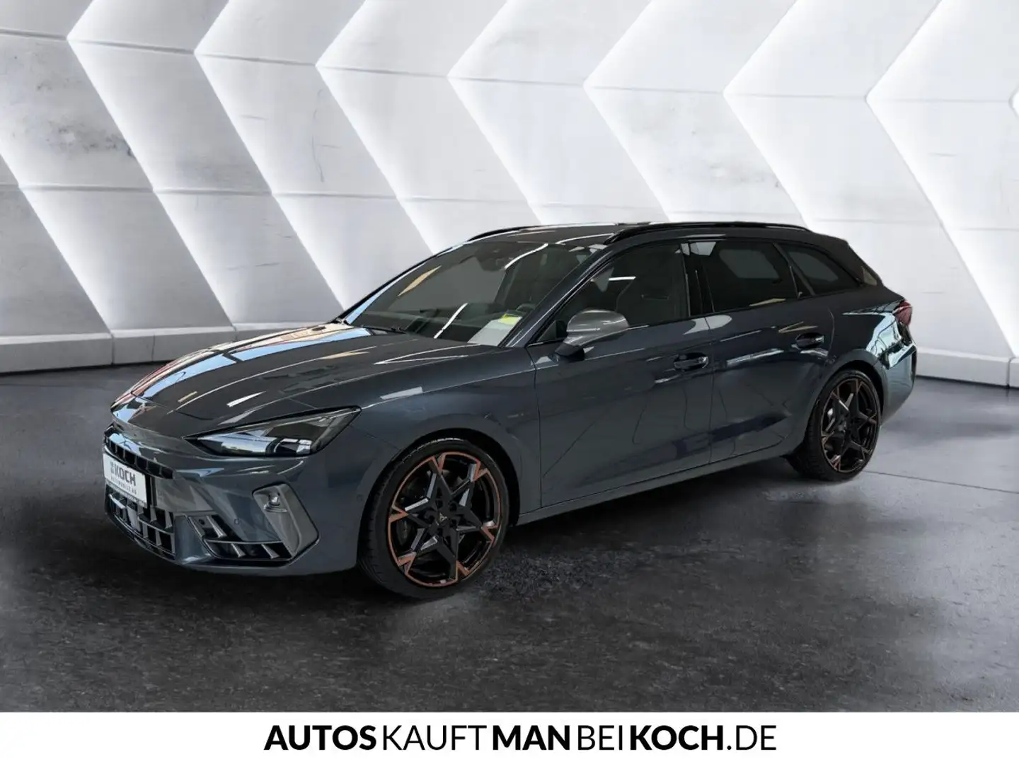 CUPRA Leon Sportstourer 2.0 TSI DSG 4Drive VZ LED KAM SH Gris - 2