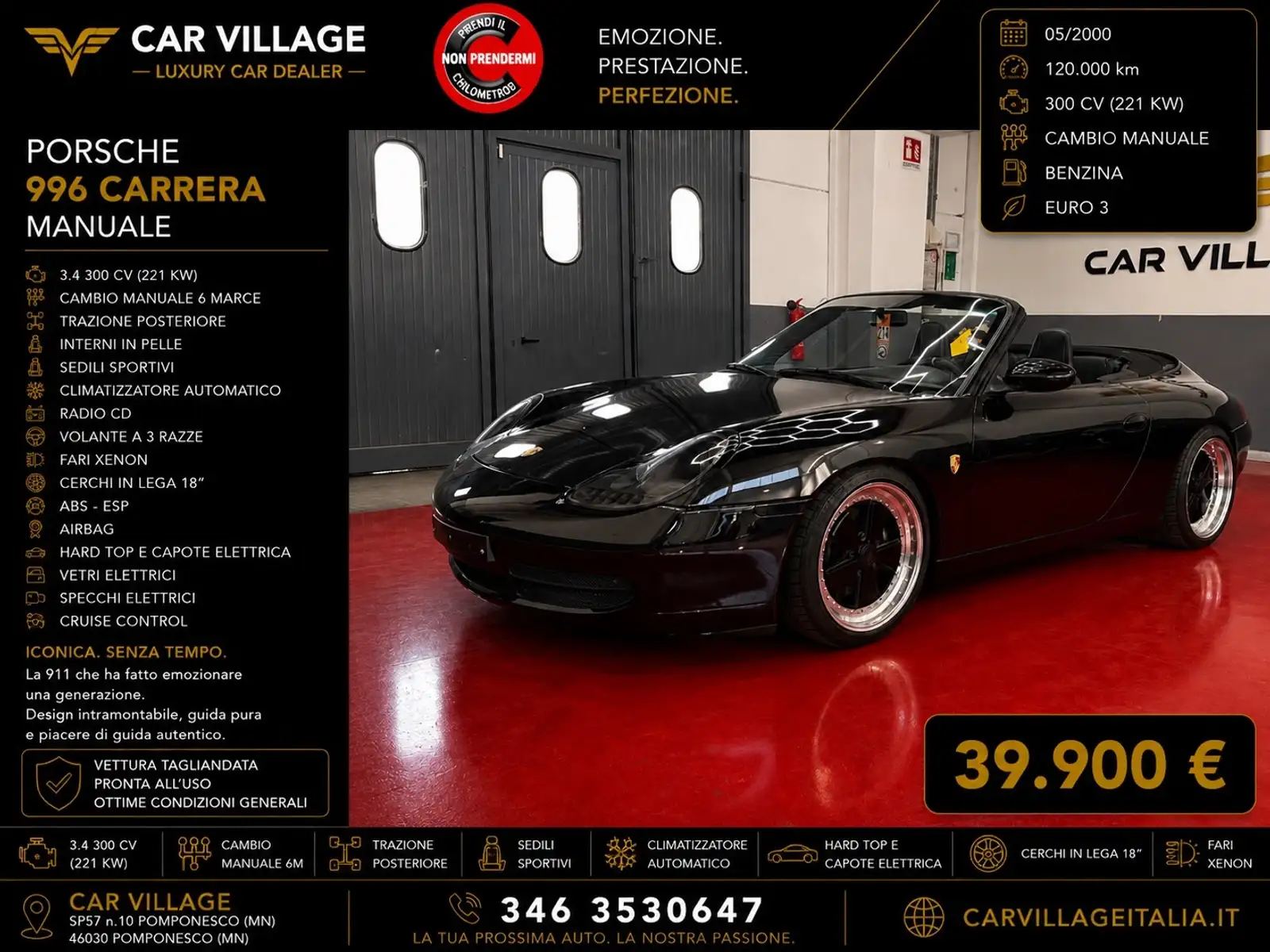 Porsche 911 Carrera cat Cabriolet