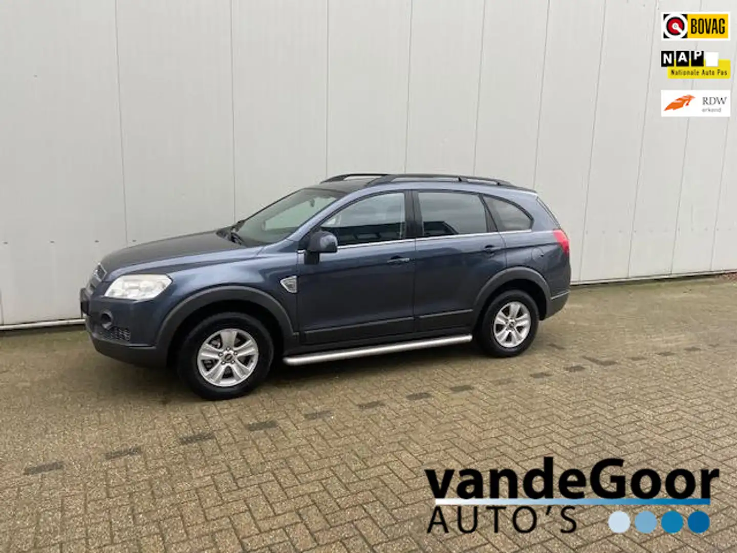 Chevrolet Captiva 2.4i Style 2WD, '07, 7-ZITTER, NETTE, LUXE AUTO ! Gris - 1