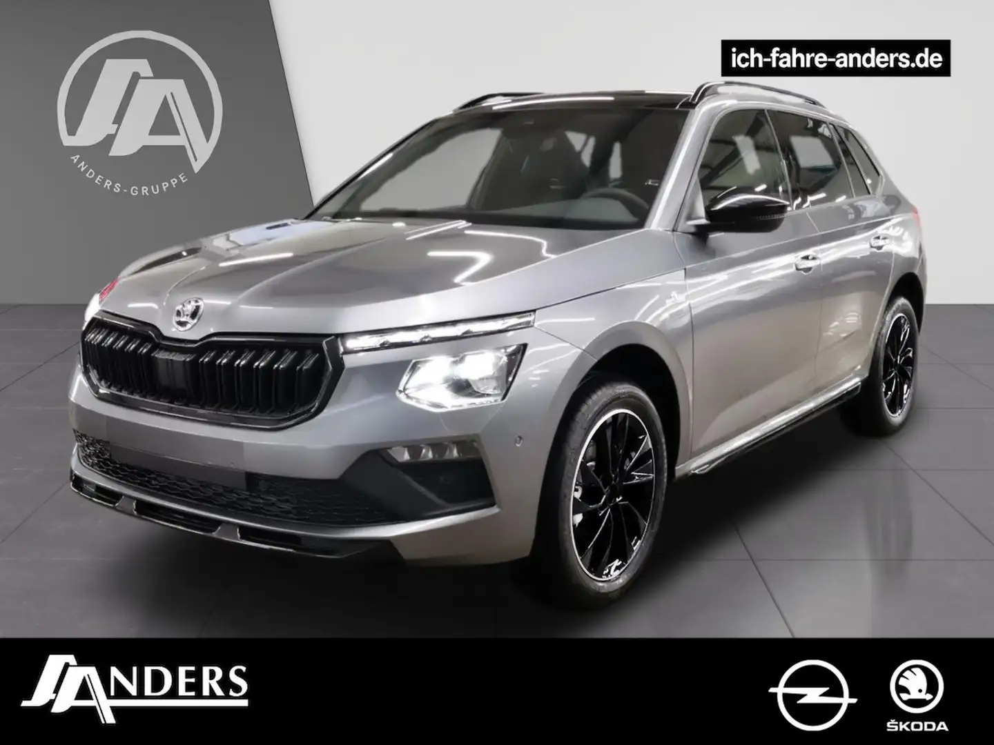 Skoda Kamiq Monte Carlo 1.5 TSI DSG +Pano+ACC+Navi+SHZ Gris - 1