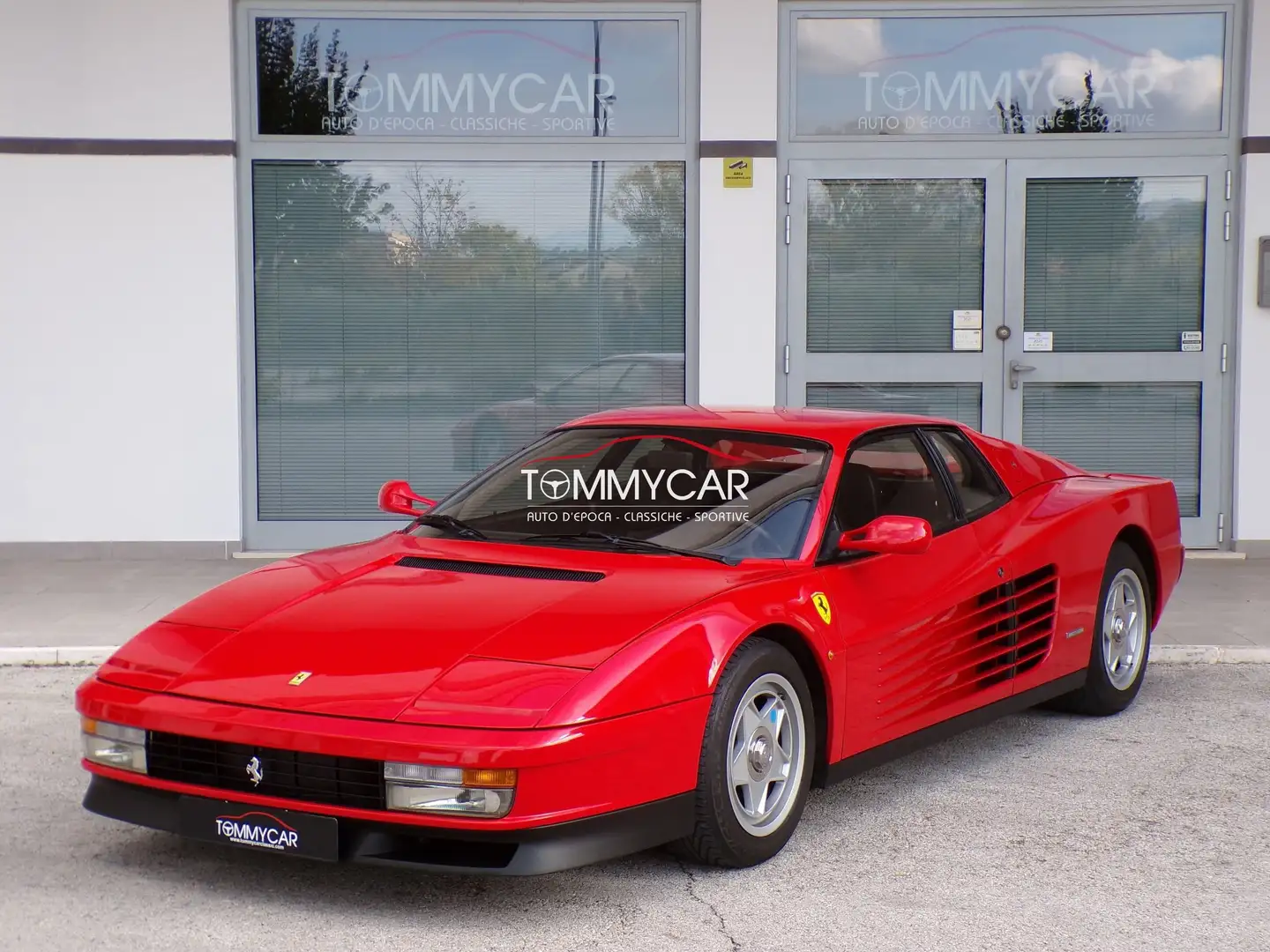Ferrari Testarossa Monodado/IT/27000 km/Tagliandata/Omologata ASI oro Rouge - 1