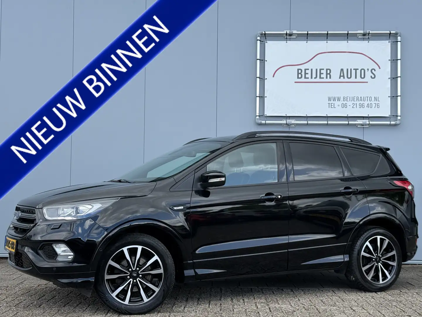 Ford Kuga 1.5 EcoBoost 150pk ST Line Navigatie/Trekhaak/Came Zwart - 1
