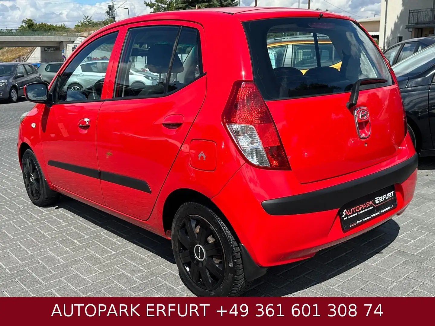 Hyundai i10 Style*Klima*Phone*TÜV+SERVIS+GARANTIE Rouge - 2