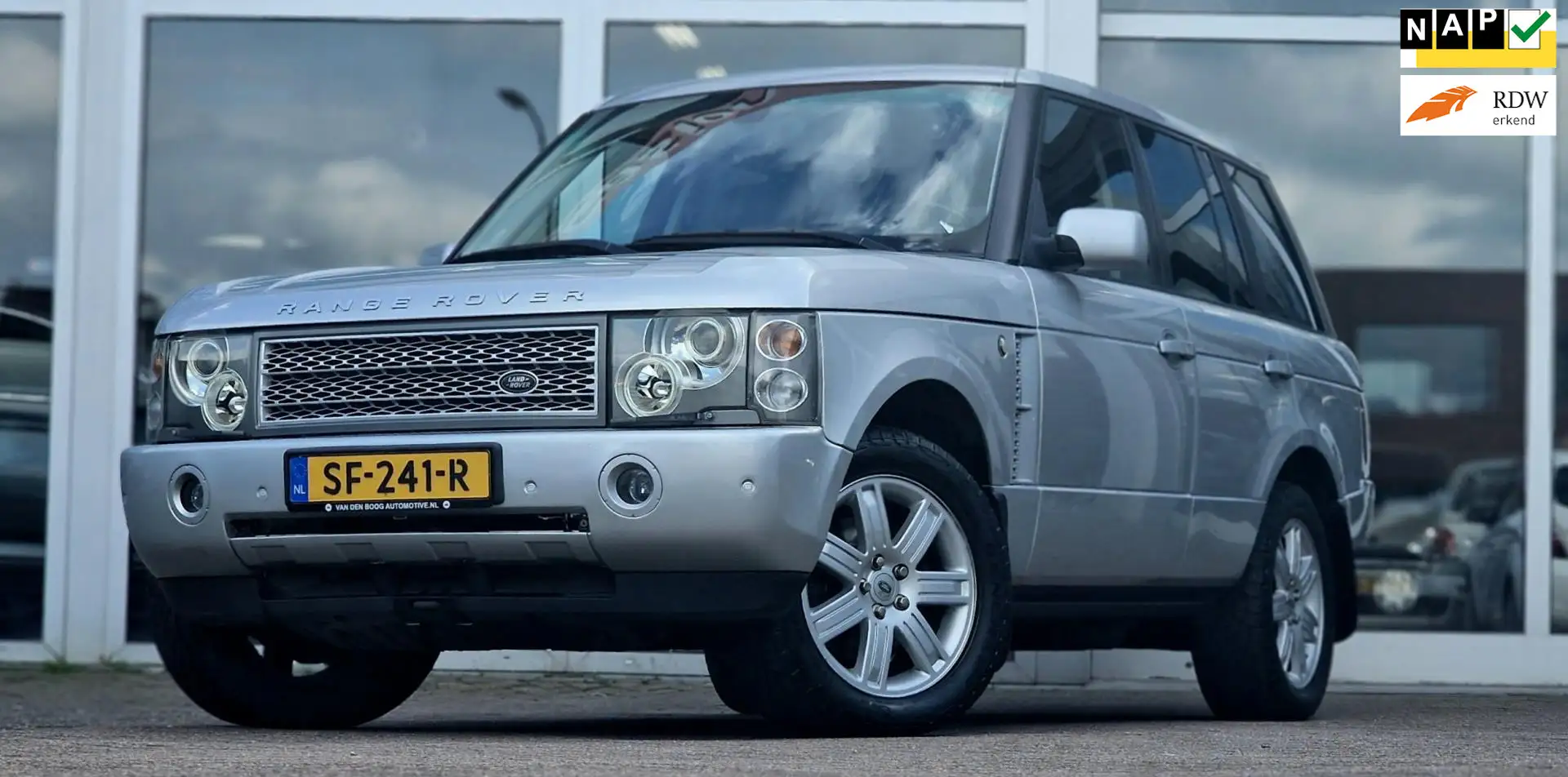 Land Rover Range Rover 2.9 Td6 Vogue Leer Camera Android/Apple Mooi Trekh Gri - 1