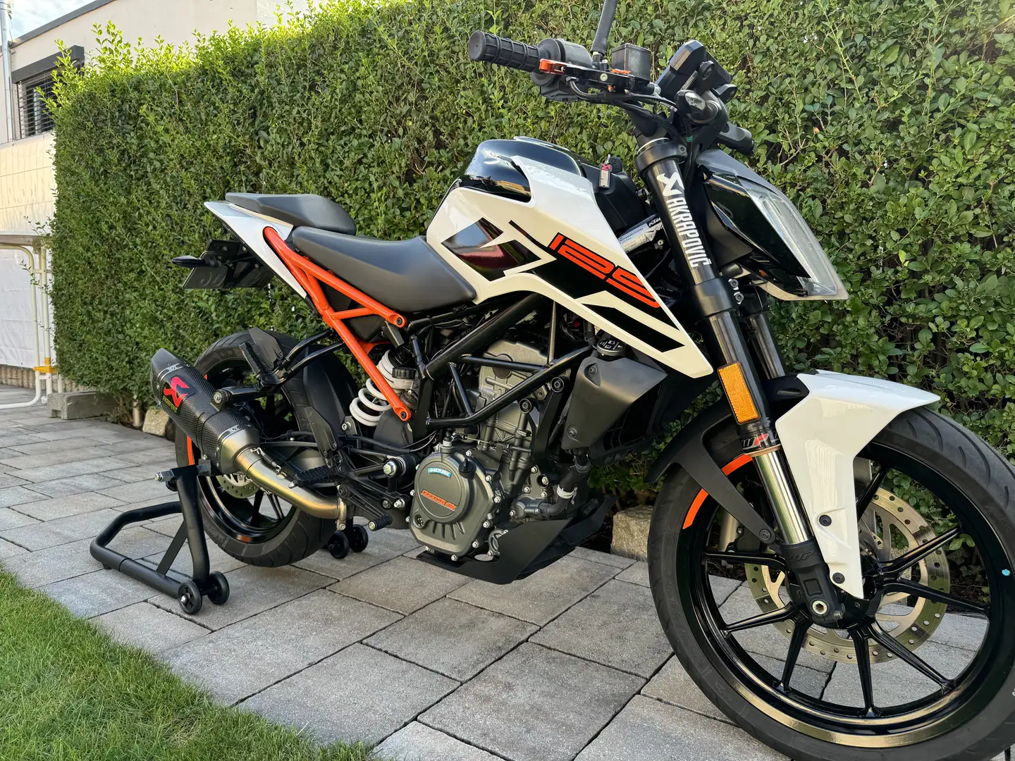 KTM 125 Duke White - 2