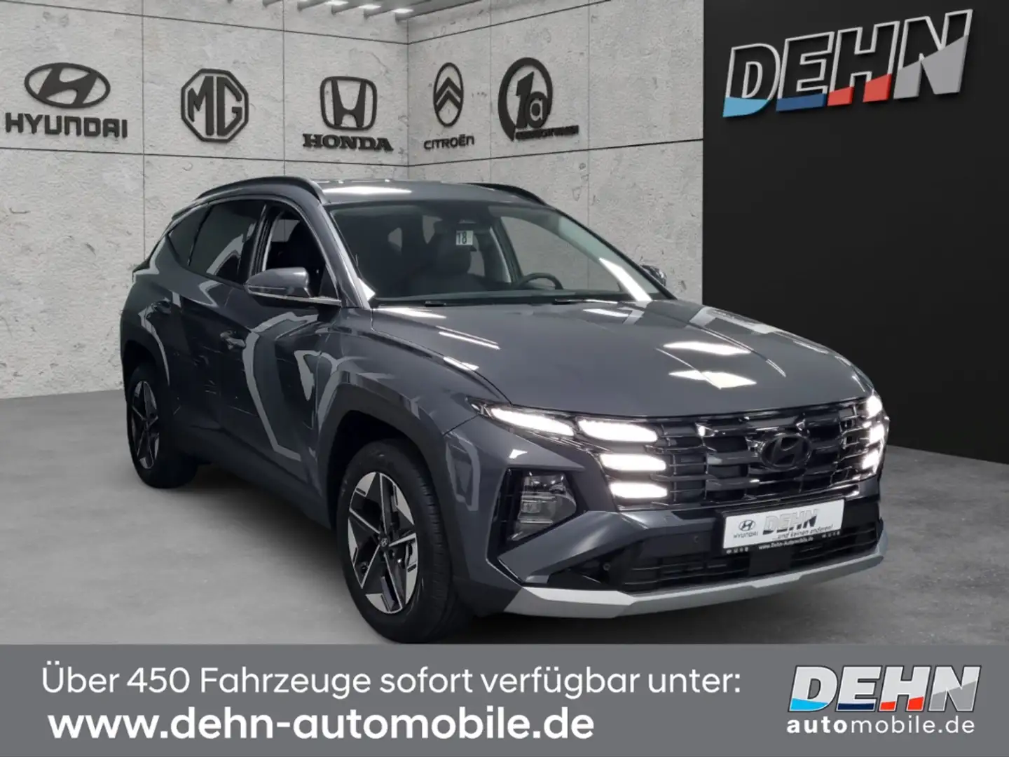 Hyundai TUCSON Hybrid Trend Mj25 2WD LED-Paket Navi LED ACC El. H Grau - 1