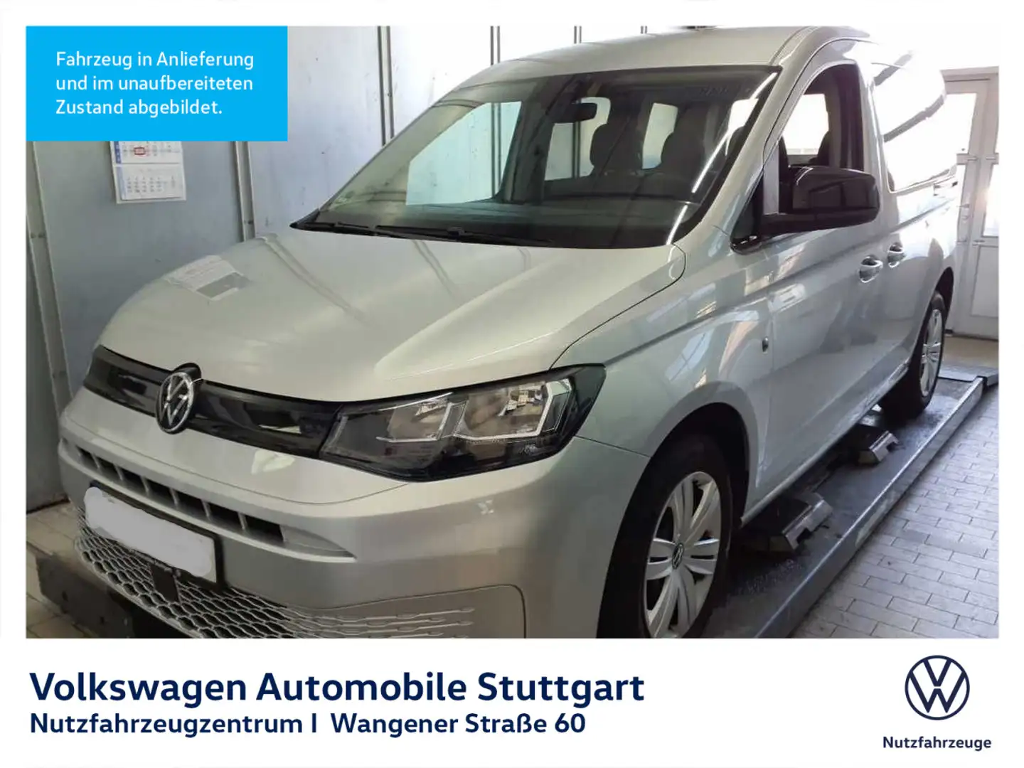 Volkswagen Caddy 2.0 TDI Euro 6 d ISC FCM Klima Silber - 2