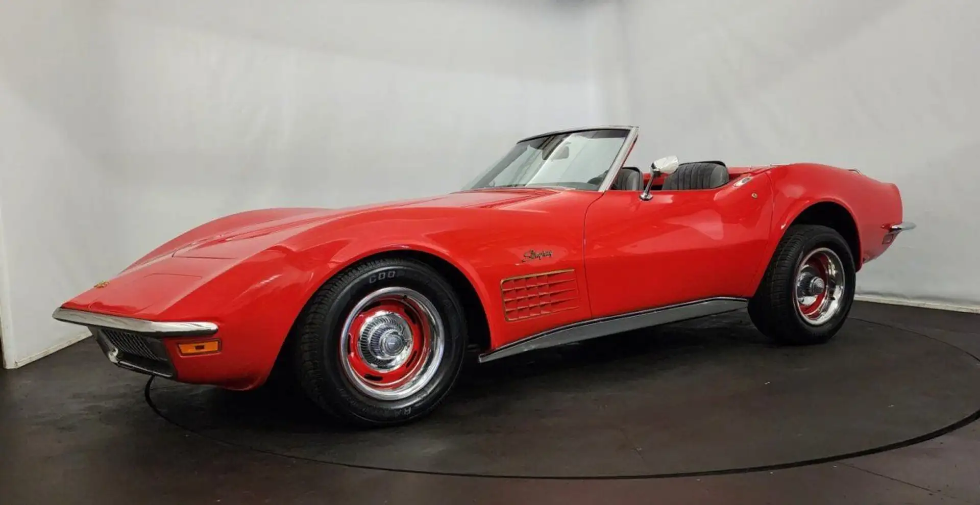 Chevrolet Corvette cabriolet Piros - 2