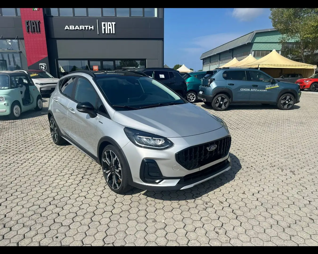 Ford Fiesta Active 1.0 ecoboost h 125cv Gris - 1