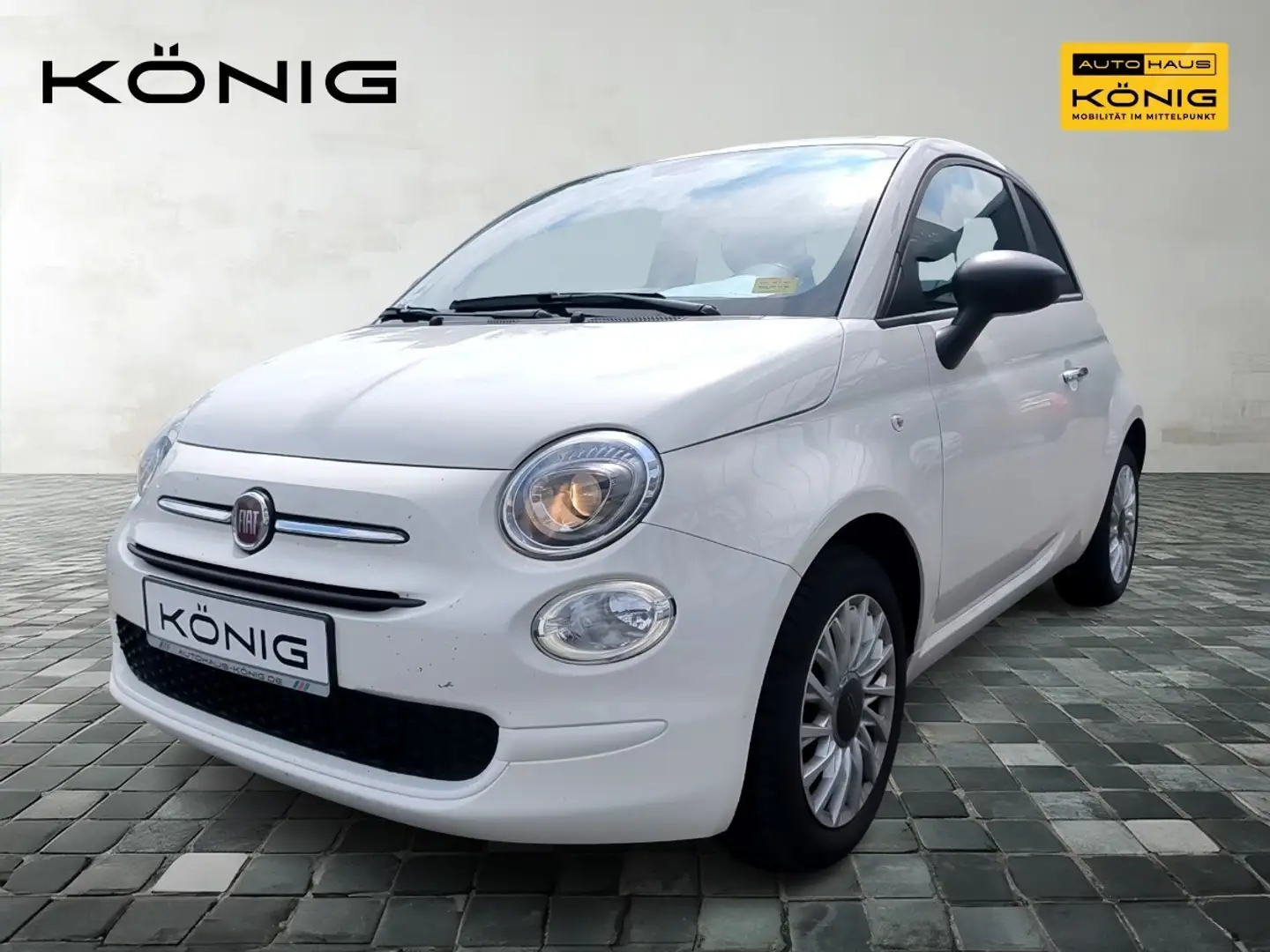 Fiat 500 1.0 GSE MY23 Klima *CarPlay *Radio Blanc - 1