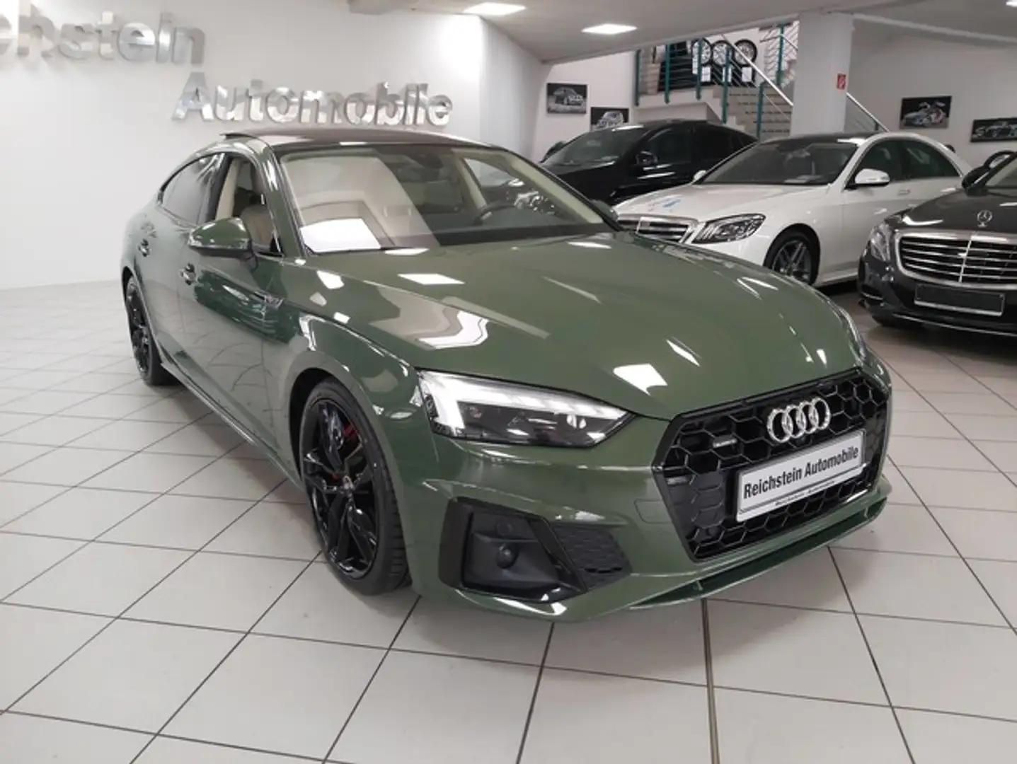 Audi A5 Sportback 50 TDI quattro S line NETTO 29.500 Vert - 2