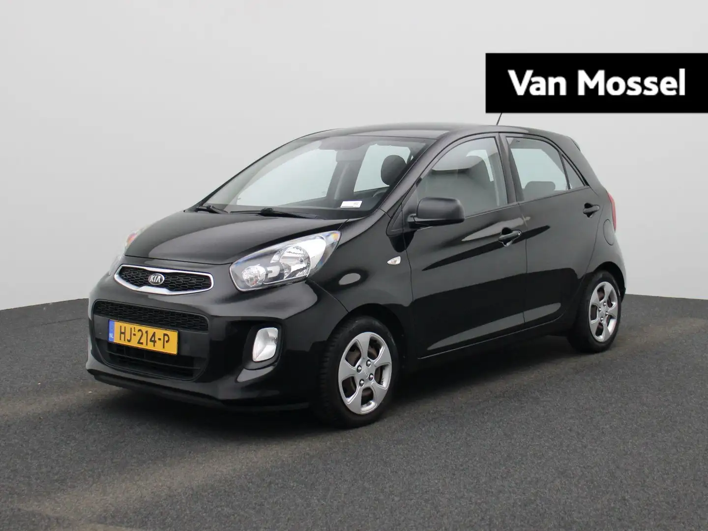 Kia Picanto 1.0 CVVT EconomyPlusLine | Airco | Zwart - 1