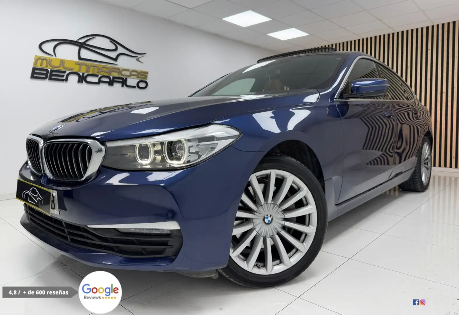 BMW 640 640iA Gran Turismo xDrive Azul - 1