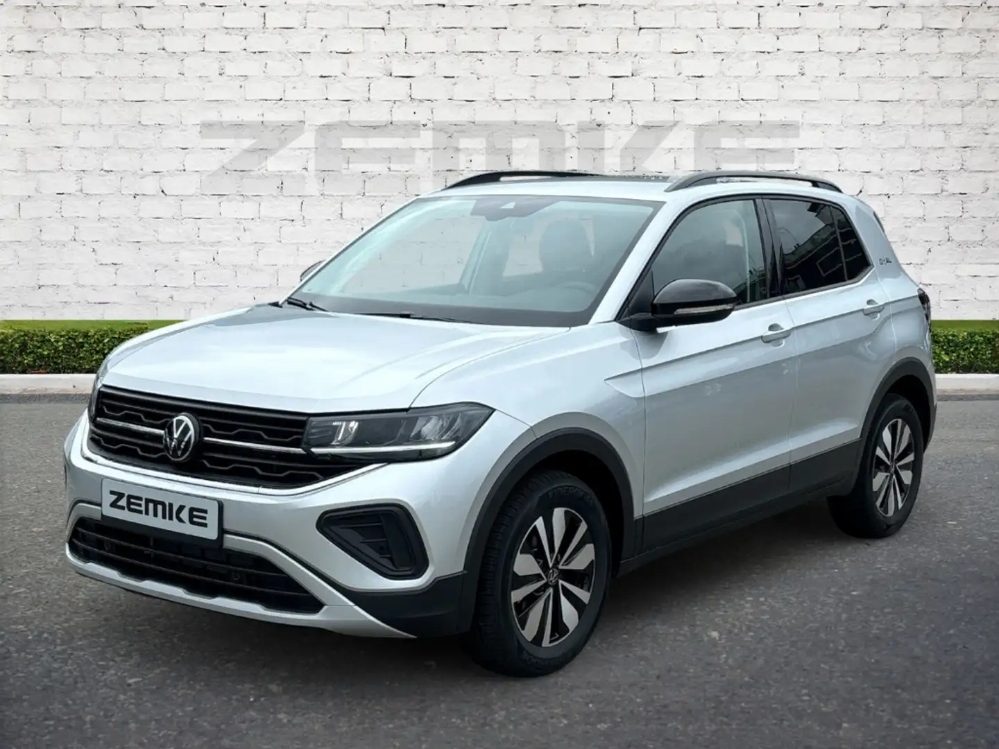 Volkswagen T-Cross Goal 1.0 l TSI DSG AHK-abnehmbar Navi Plateado - 1