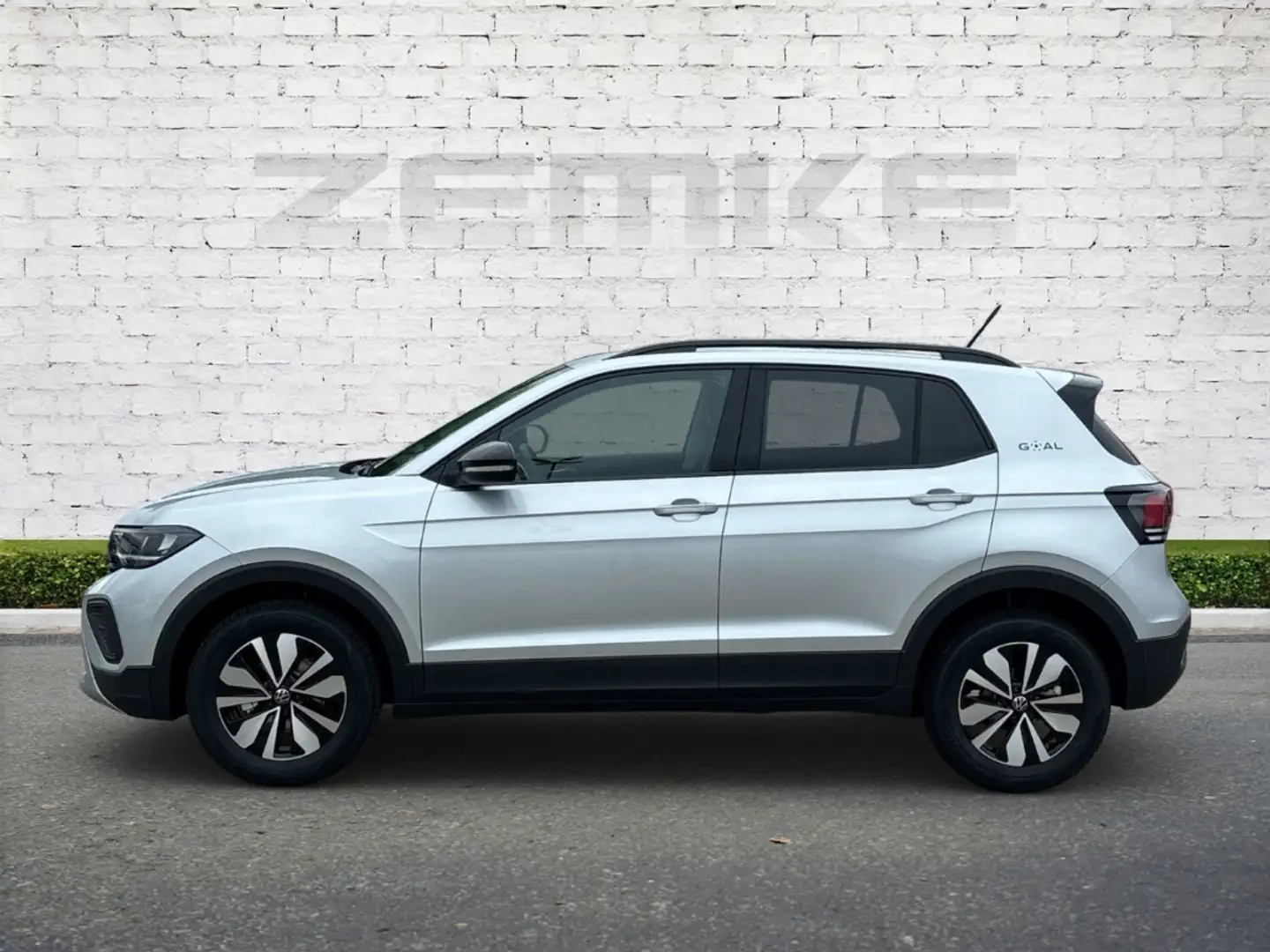 Volkswagen T-Cross Goal 1.0 l TSI DSG AHK-abnehmbar Navi Plateado - 2