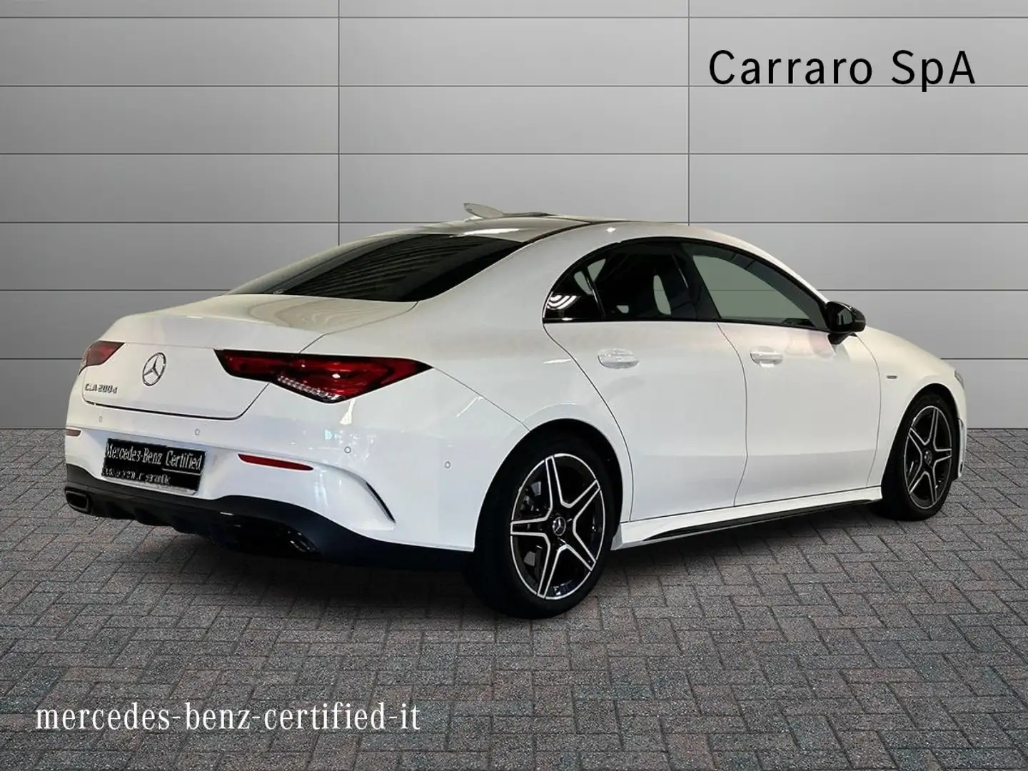 Mercedes-Benz CLA 200 - CLA Coupe 200 d Night edition auto Bianco - 2