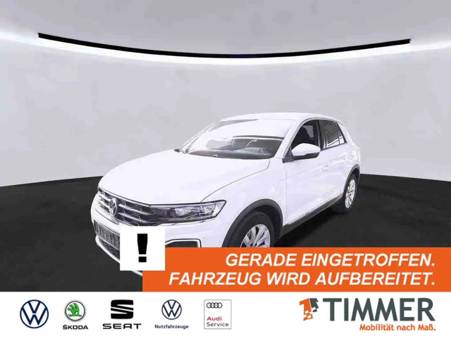 Volkswagen T-Roc 2.0 TDI DSG SPORT *LED *ACC *RKAM *APP *NAVI *DAB Weiß - 1