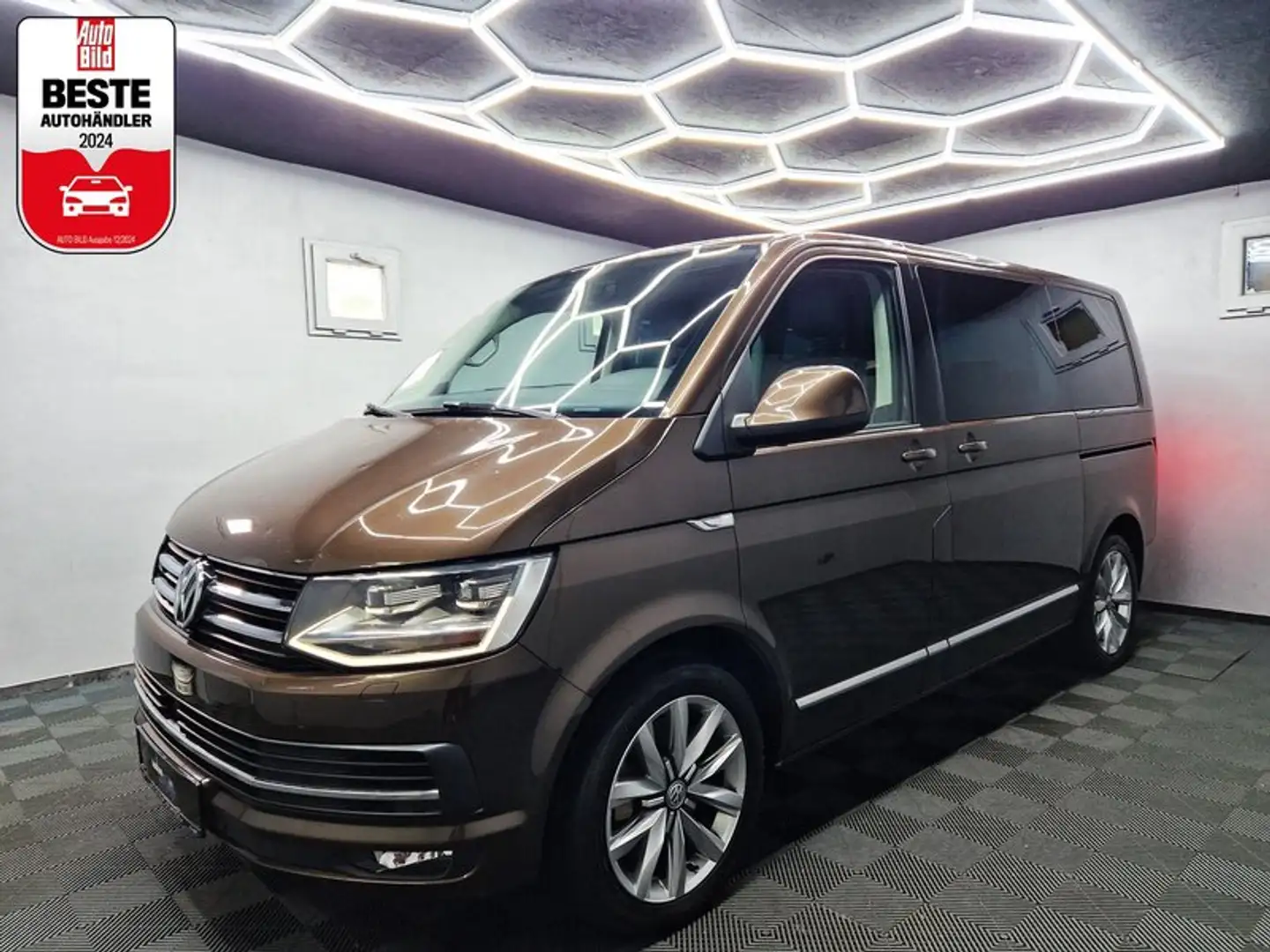 Volkswagen T6 Multivan GENERATION SIX 4M|EL.SDACH|LED|DCC|ACC|EL.TÜREN Brun - 1